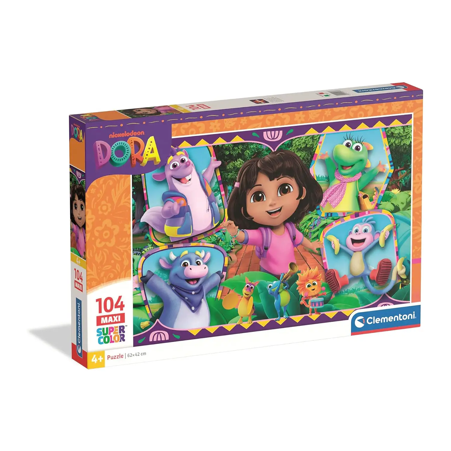 Puzzle 104 Pezzi Dora The Explorer 2 - Puzzle in cartone