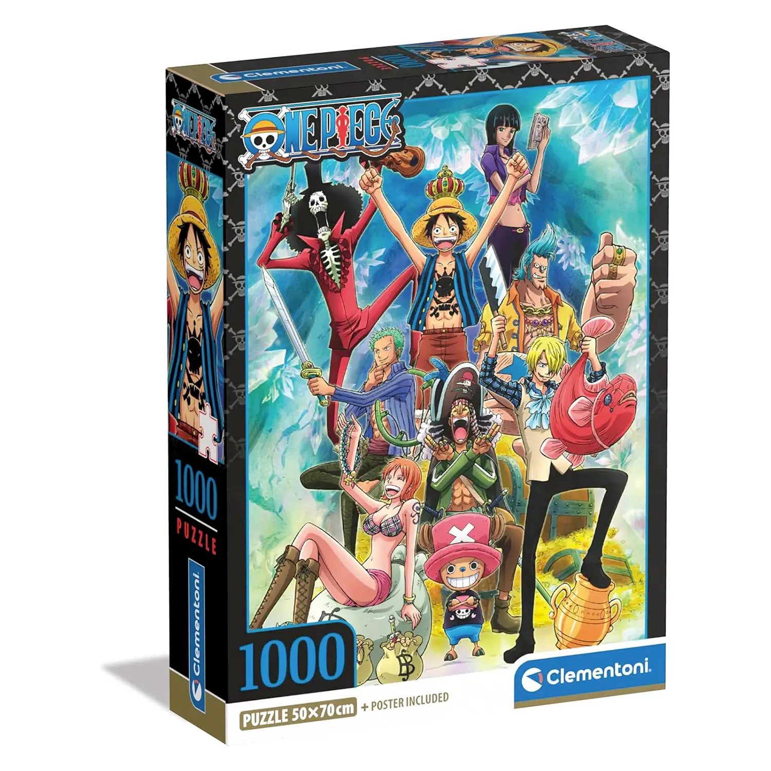 Puzzle 1000 Pezzi One Piece Compact - Puzzle in cartone