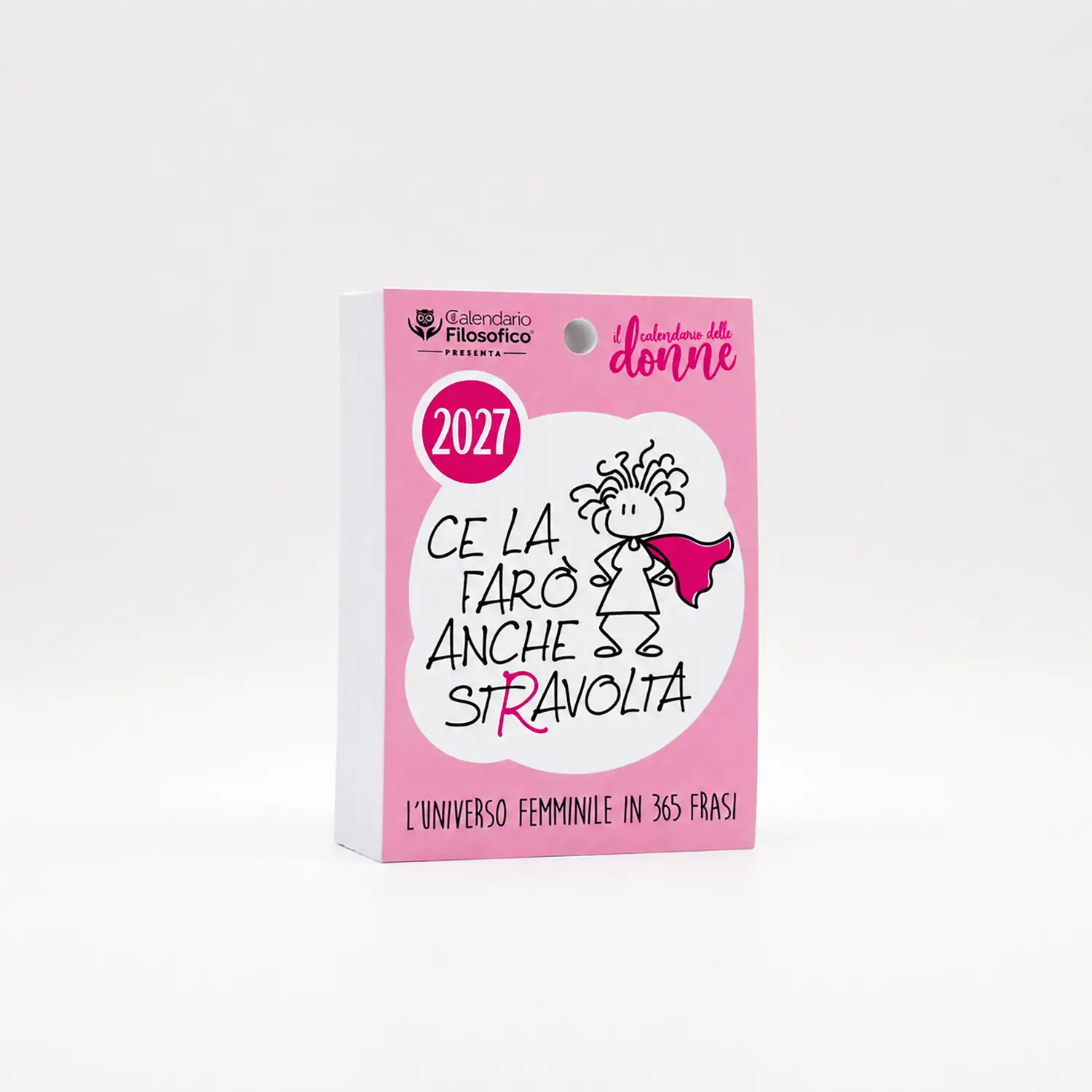 Calendario Filosofico Donne Ricarica 2027 10x14 cm - agende
