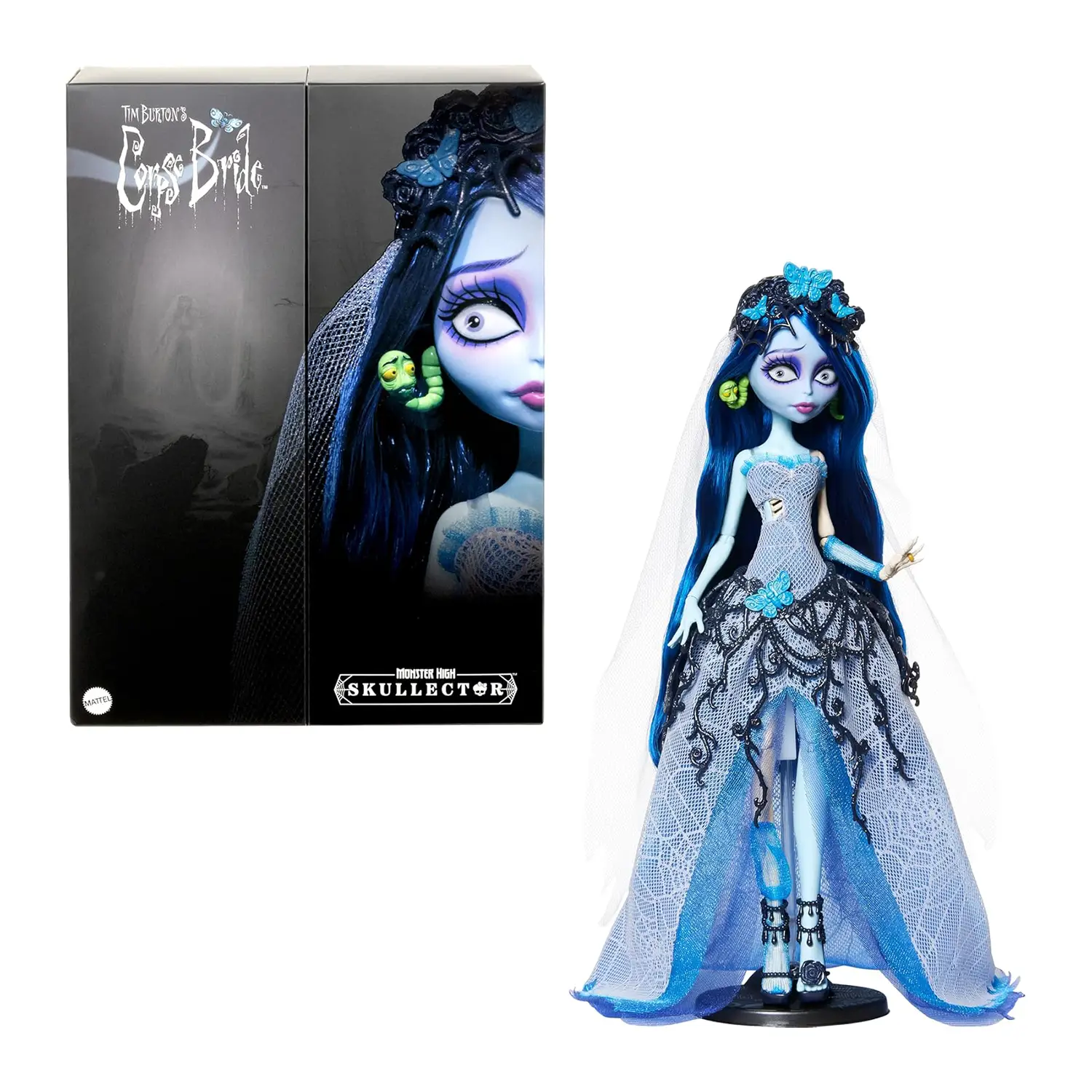 Monster High Skullector - Emily La Sposa Cadavere - collezionabili bambina