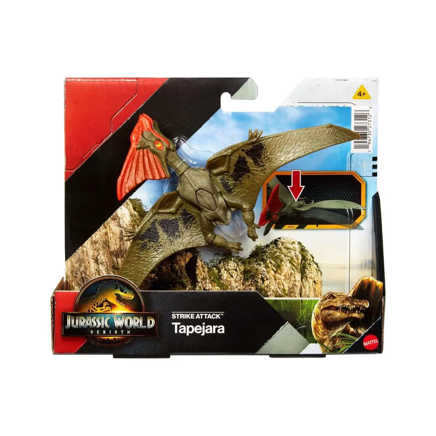 Jurassic World Rebirth Attacco Fatale Tapejara - action figures ed accessori