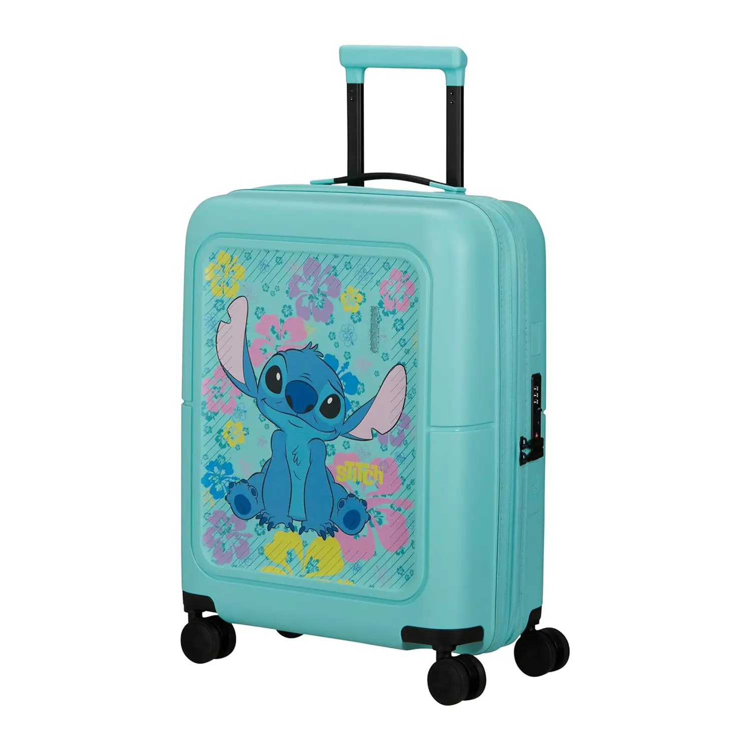 Trolley Dashpop Disney Stitch Flower Bagaglio a Mano 55cm - valige e borse da viaggio