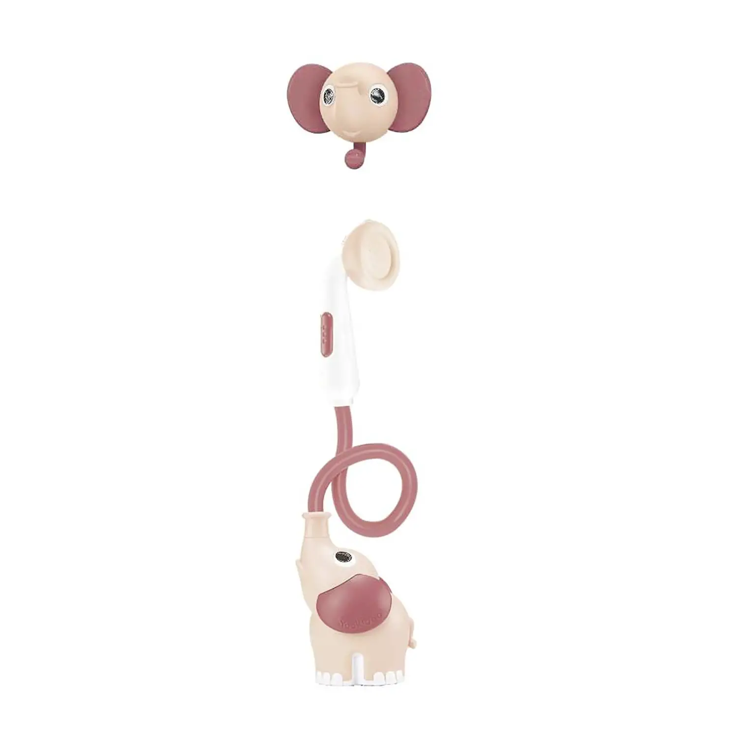 Set Bagnetto Elephant Baby Shower Blush Pink - accessori