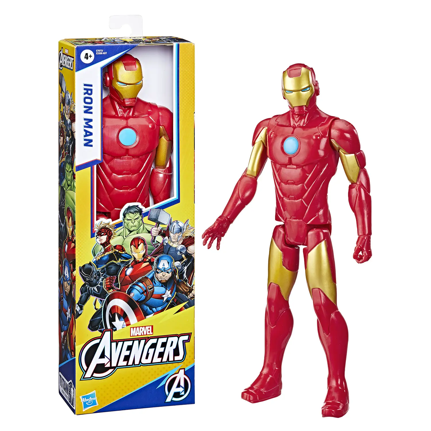 Avengers Titan Hero Iron Man Action Figure 30 cm Marvel - action figures ed accessori
