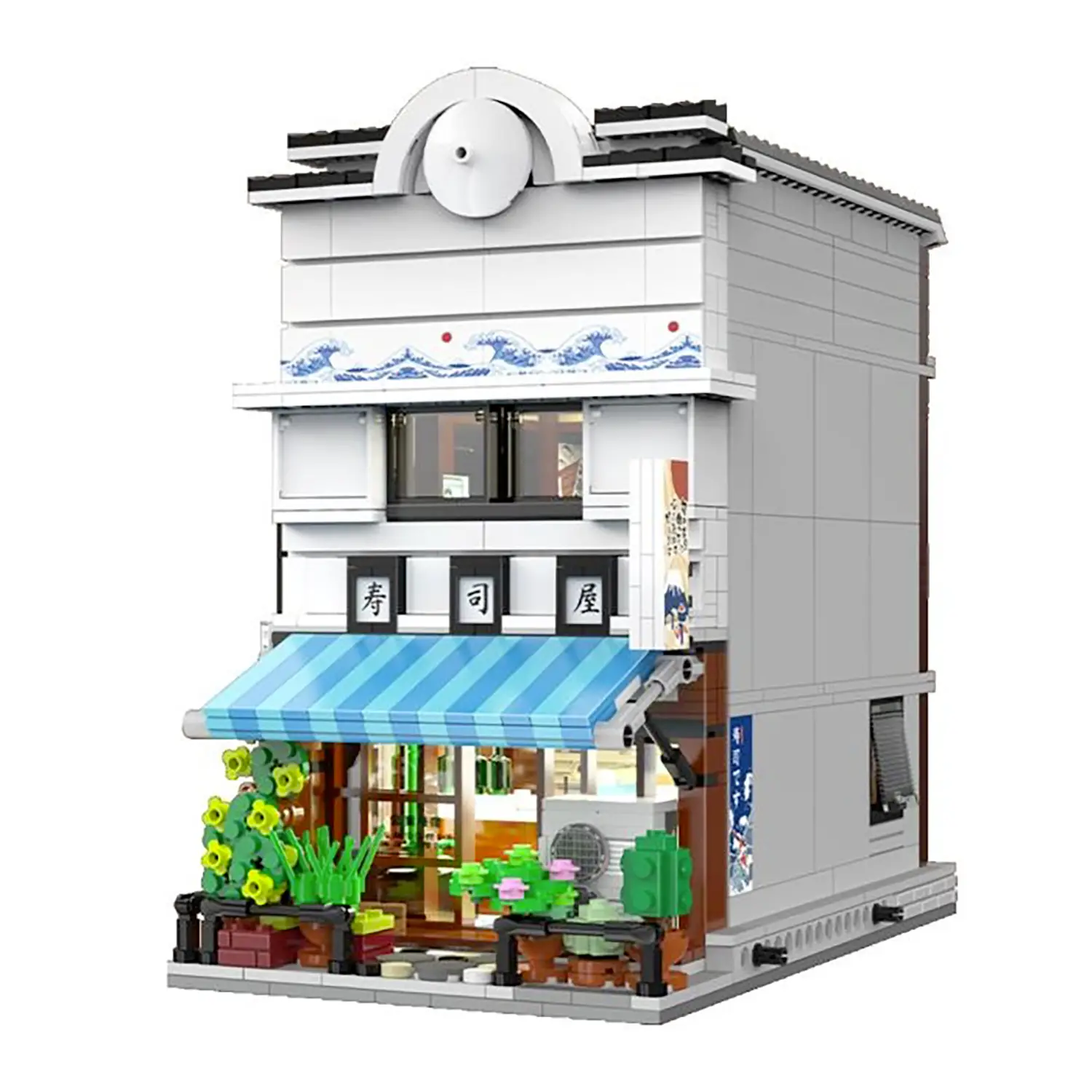 Cada Costruzioni Japanese Sushiya Shop - 1665 Pezzi - tematiche