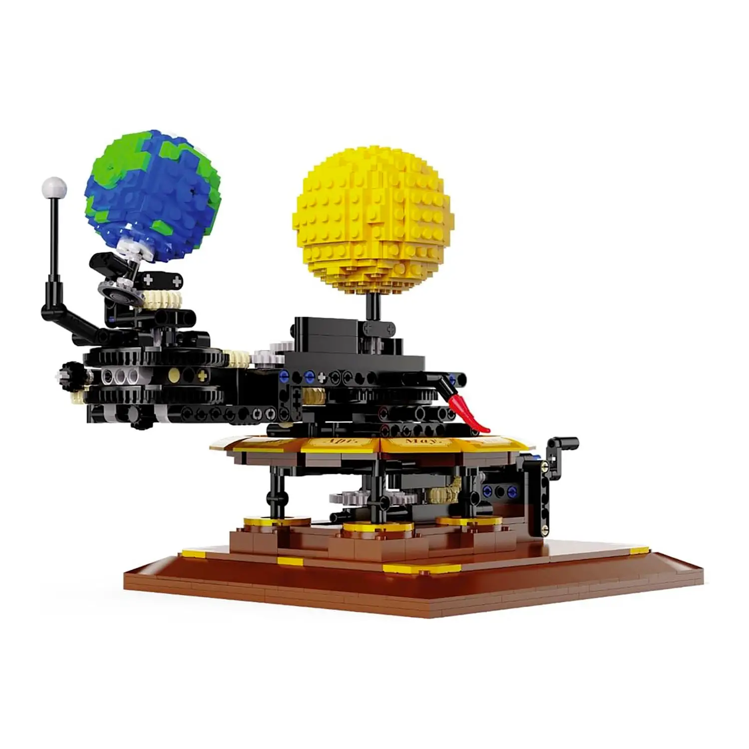 Cada Costruzioni The Solar System - 865 Pezzi - Alimenti, mercatini, stoviglie