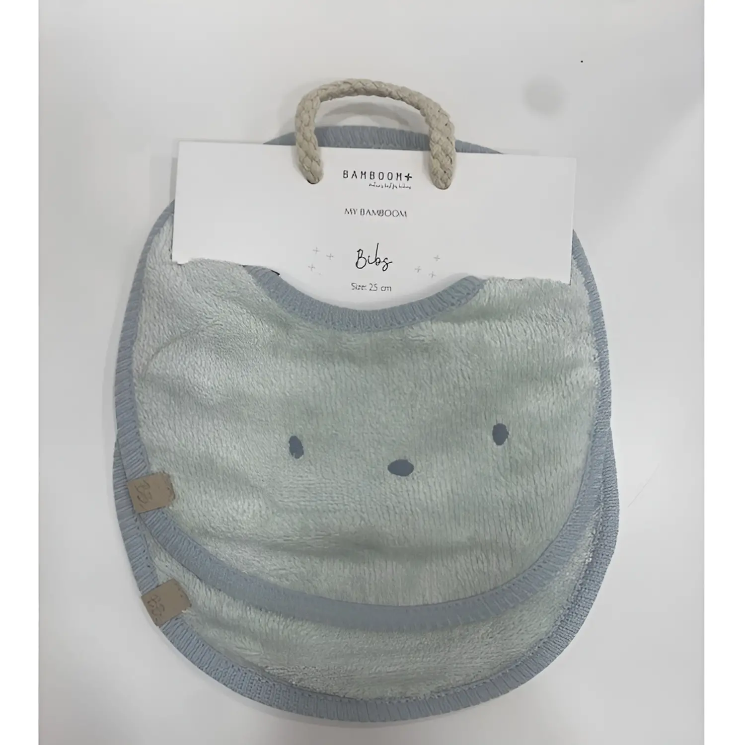 Bamboom Set Bavaglini 2 Pezzi Skay Grey Taglia Unica - Sicurezza e igiene
