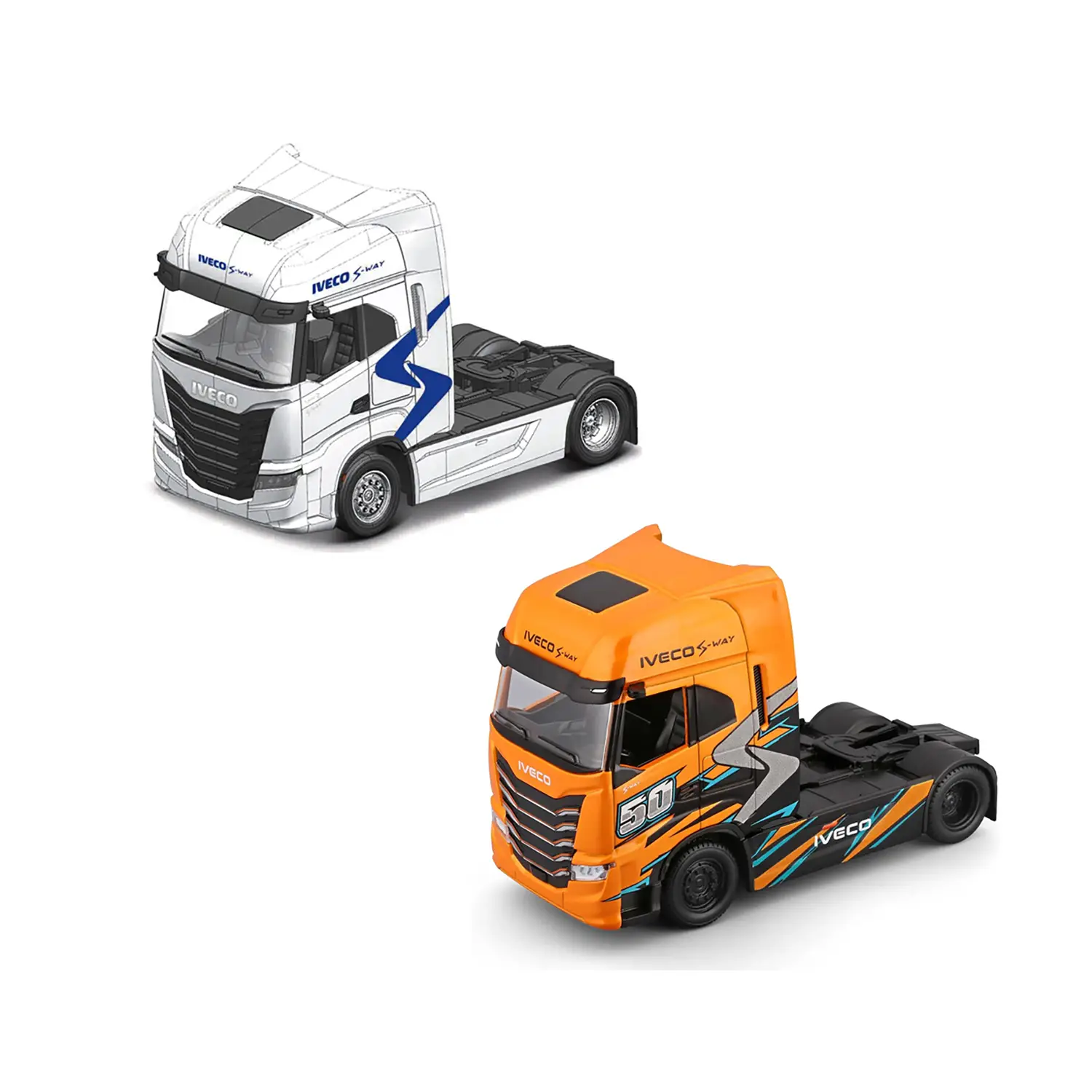 Auto 1:43 Motrice Iveco S-Way - diecast