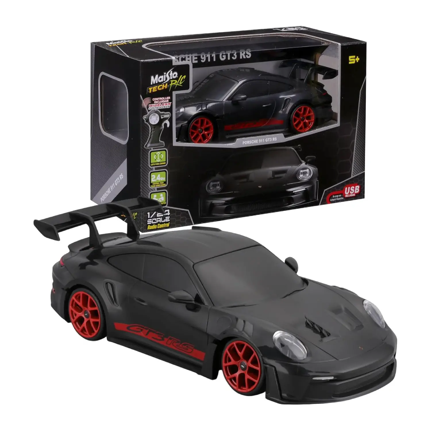 Auto 1:24 Porsche 911 GT3 Special Pack Radiocomandata - radiocomandi