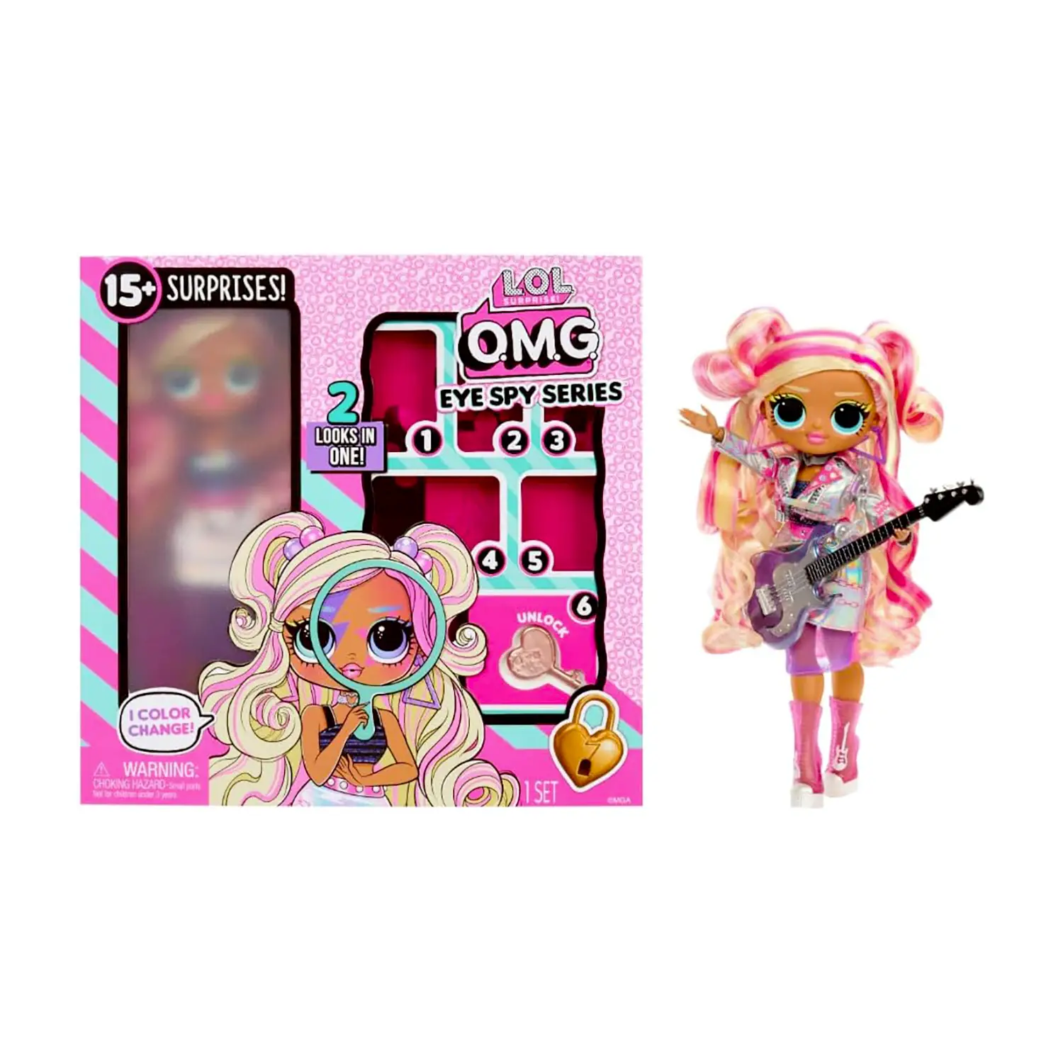 LOL Surprise Omg Eye Spy Rockstar - collezionabili bambina