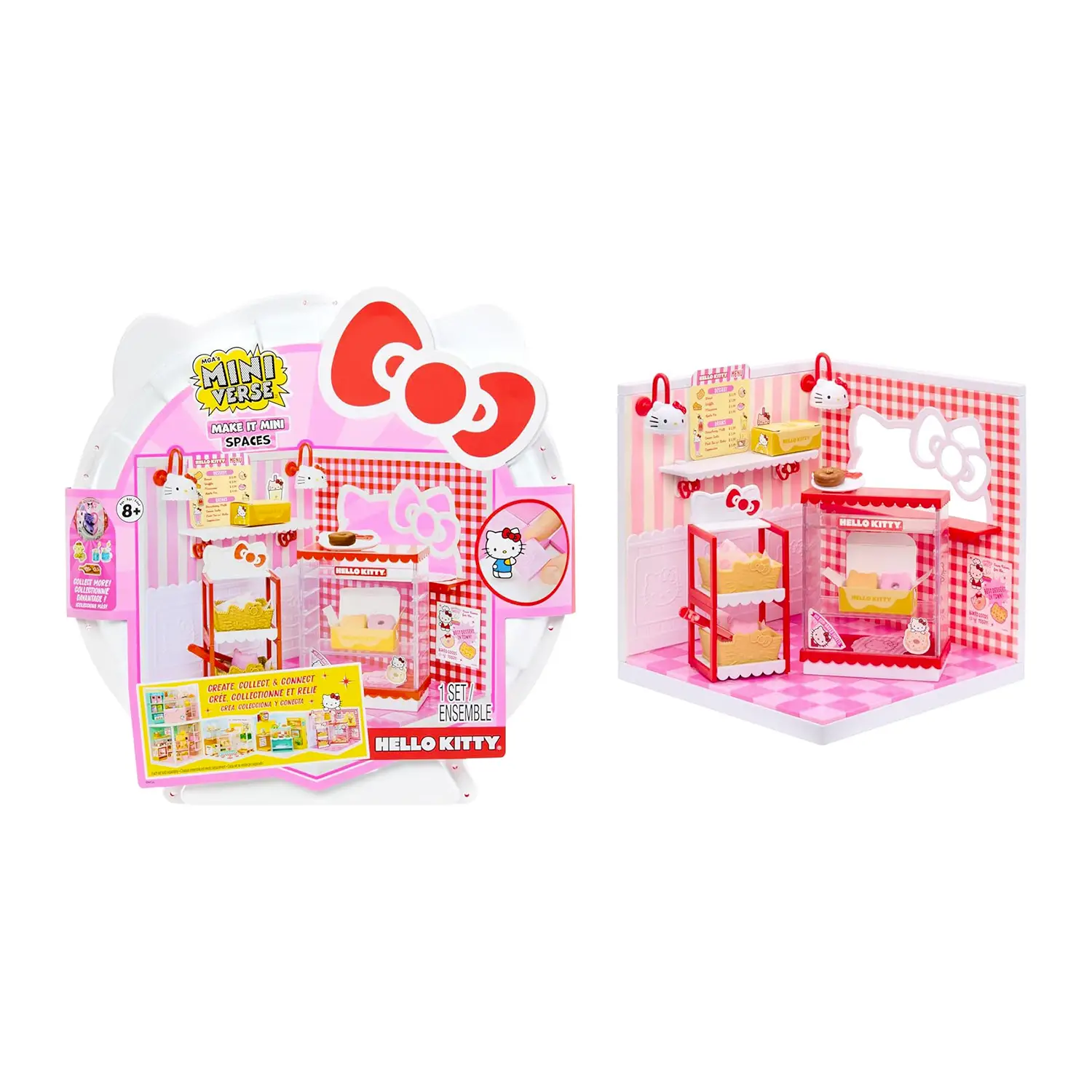MGA's Miniverse - Make It Mini Hello Kitty Playset - collezionabili bambina