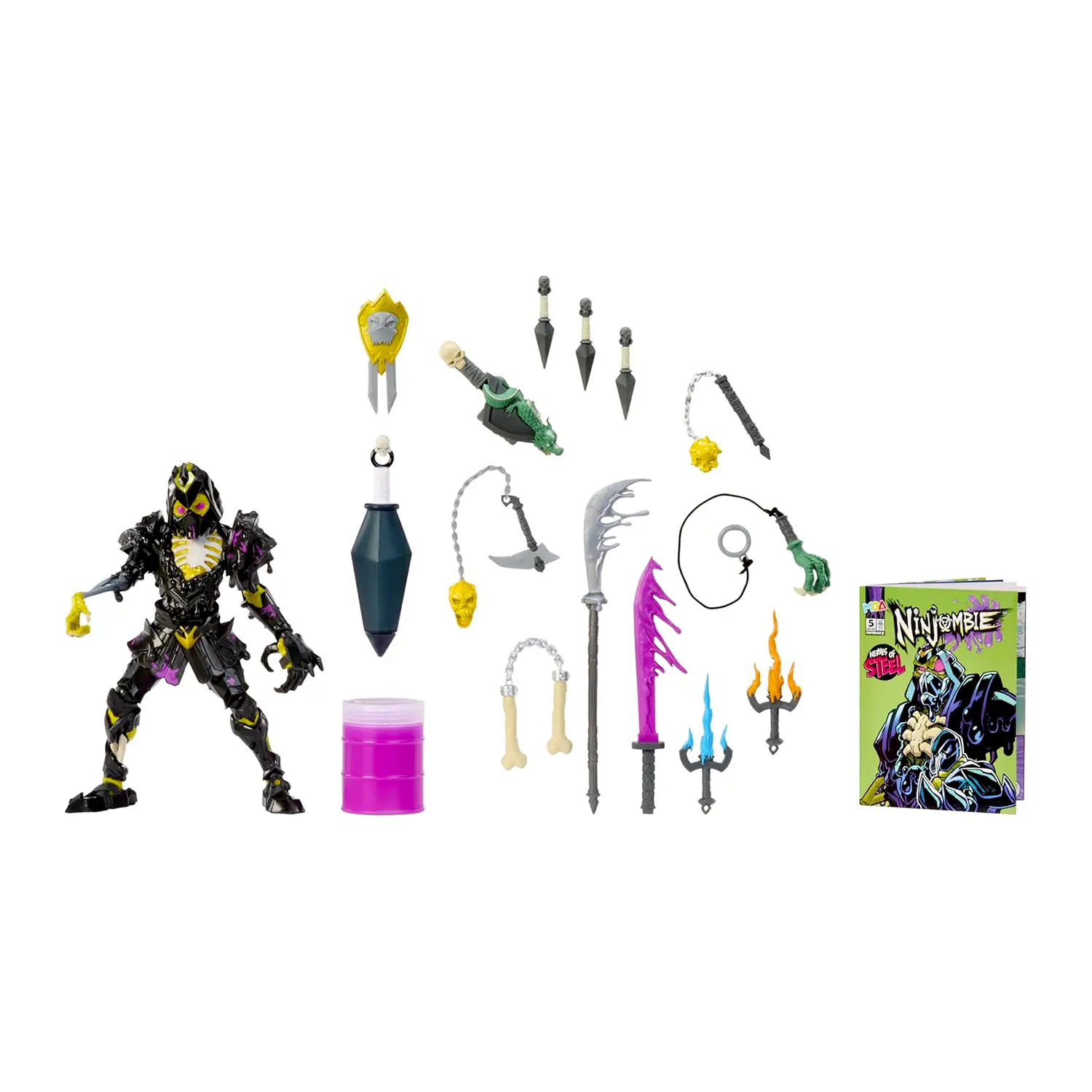 Deluxe Ninjombie Action Figure - Jonin Knight - collezionabili bambina