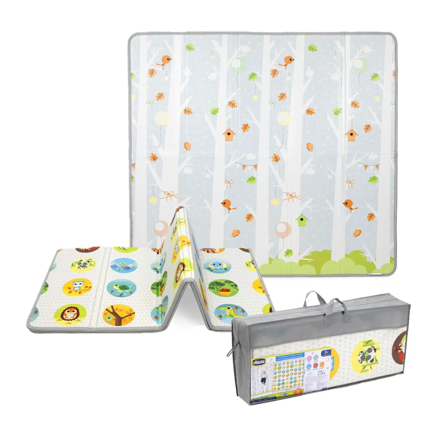 Chicco Tappeto Gioco 2in1 Extra Large 200x180 Double Face - Primi giochi