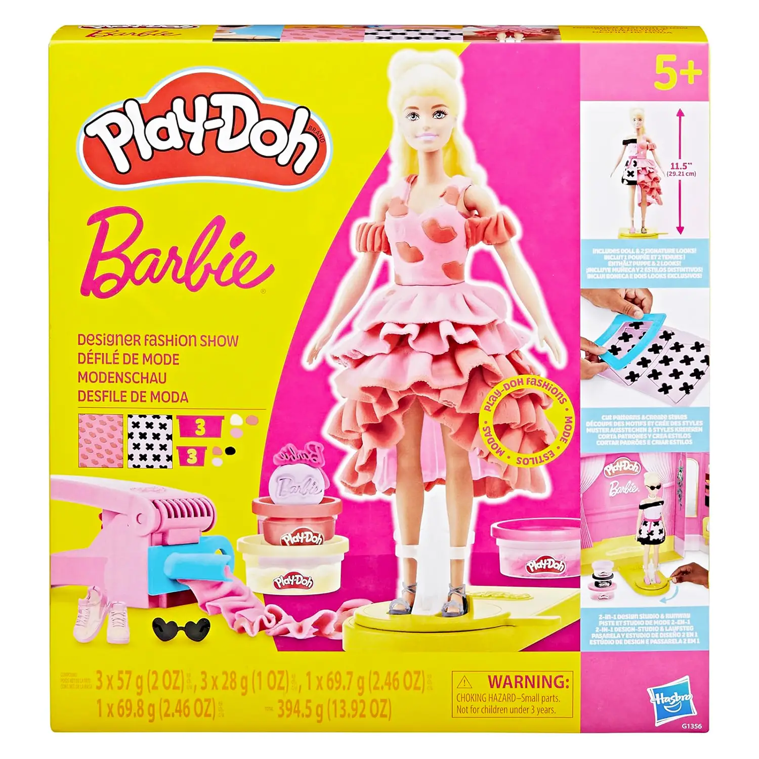Playdoh Barbie Designer Fashion Show - creatività
