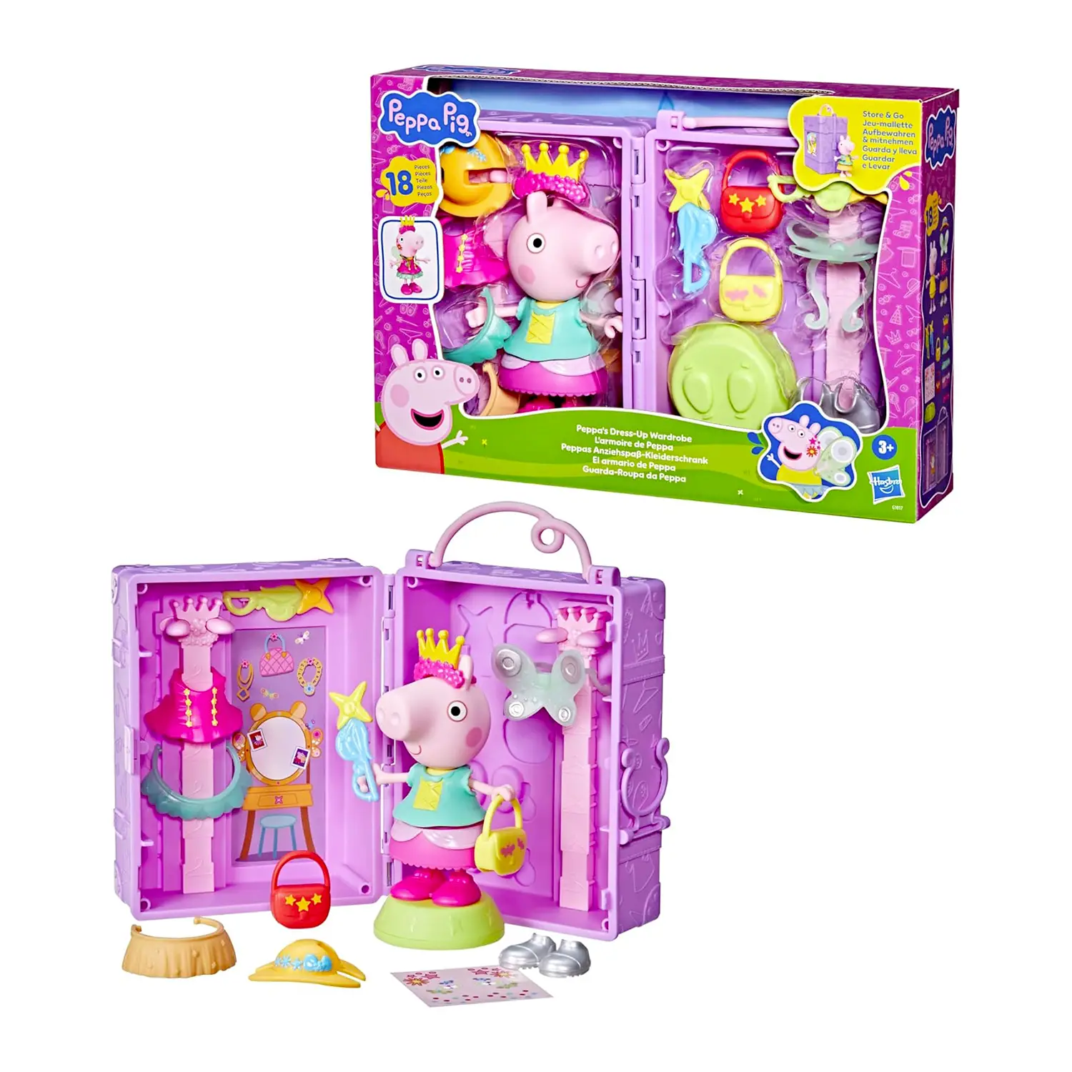 Peppa Pig L'Armadio Di Peppa - collezionabili bambina