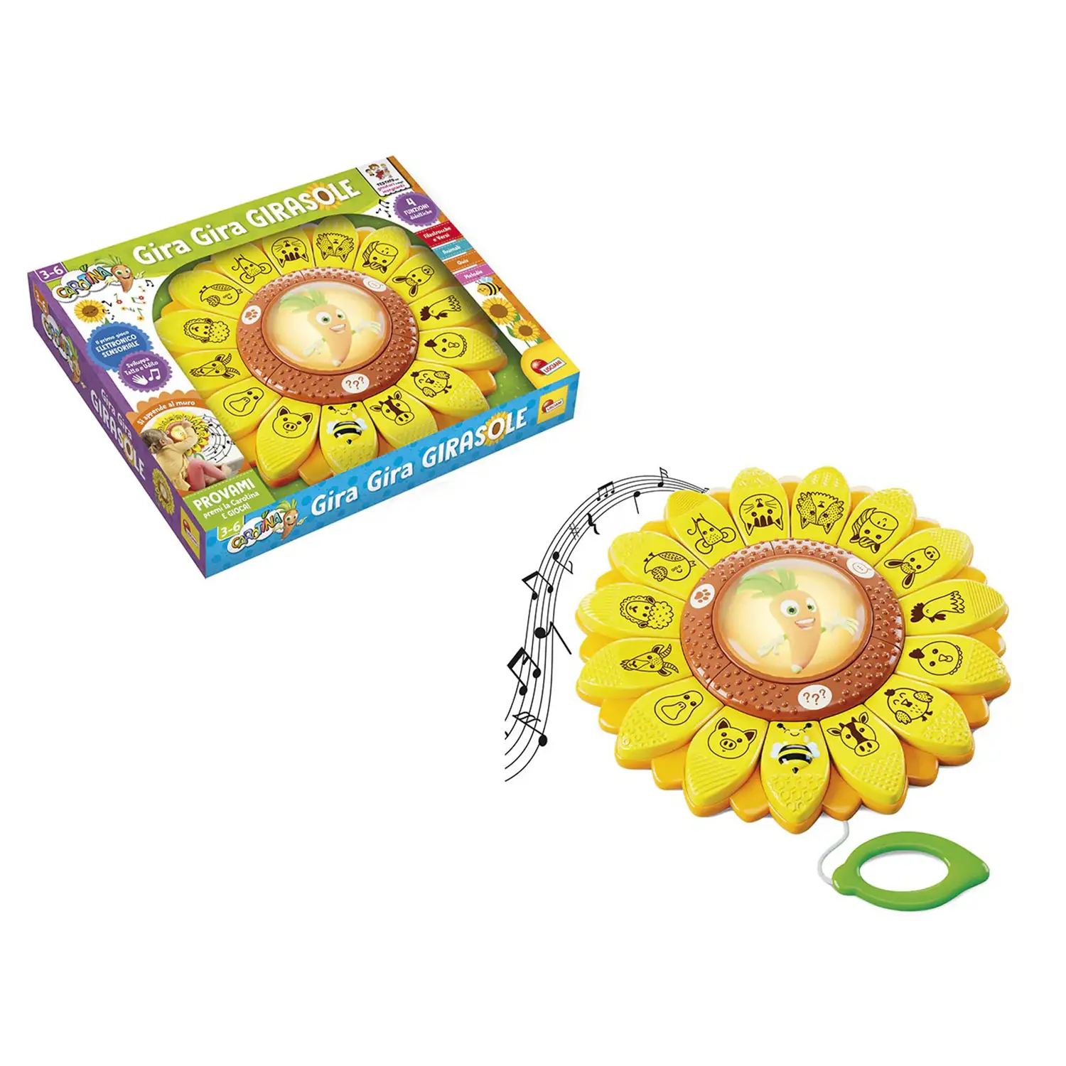 Girasole Sensoriale Carotina Parlante – Educativo Prescolare - Associazioni e tombole