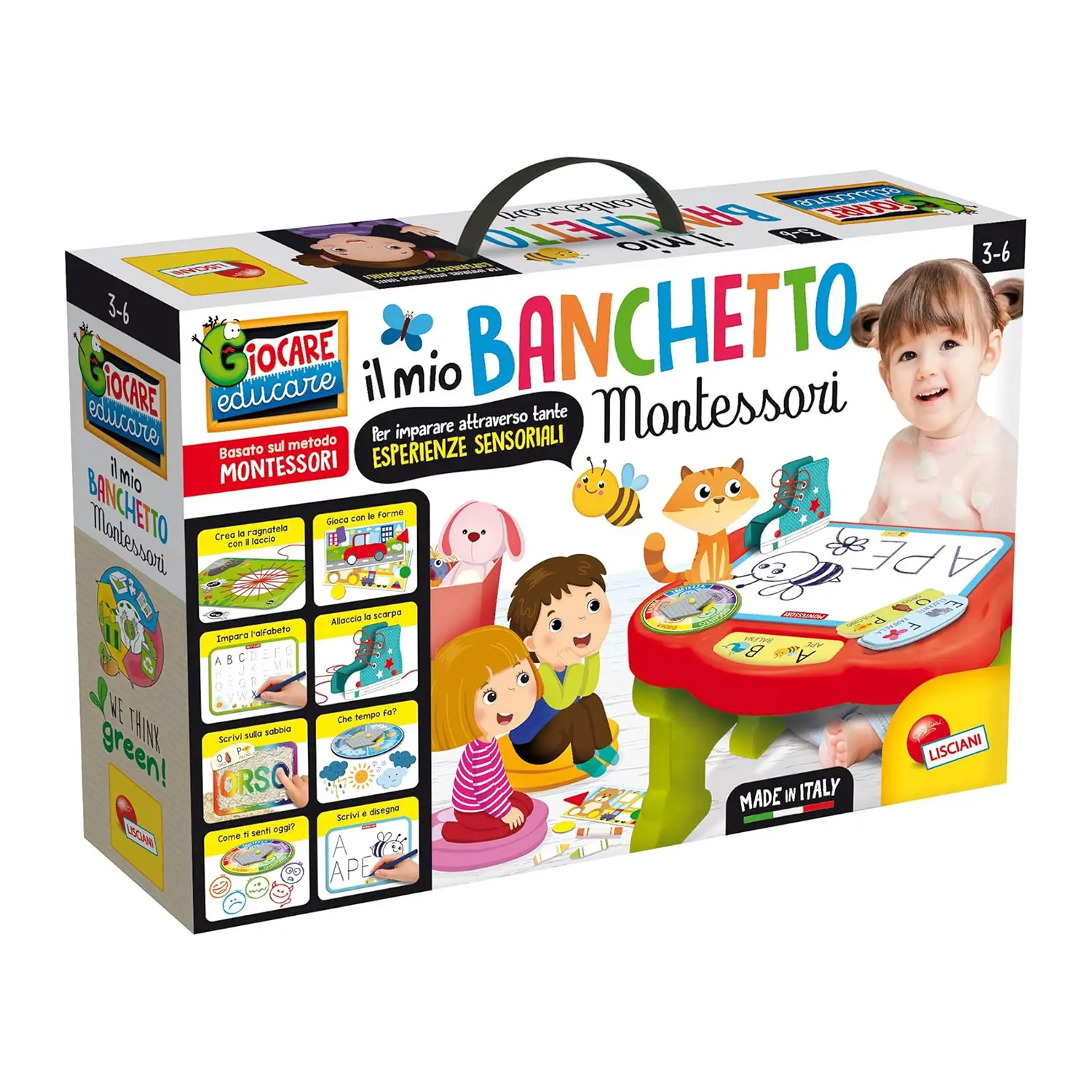 Montessori Il Mio Banchetto Dei Giochi Educativi - lavagne banchi scuola
