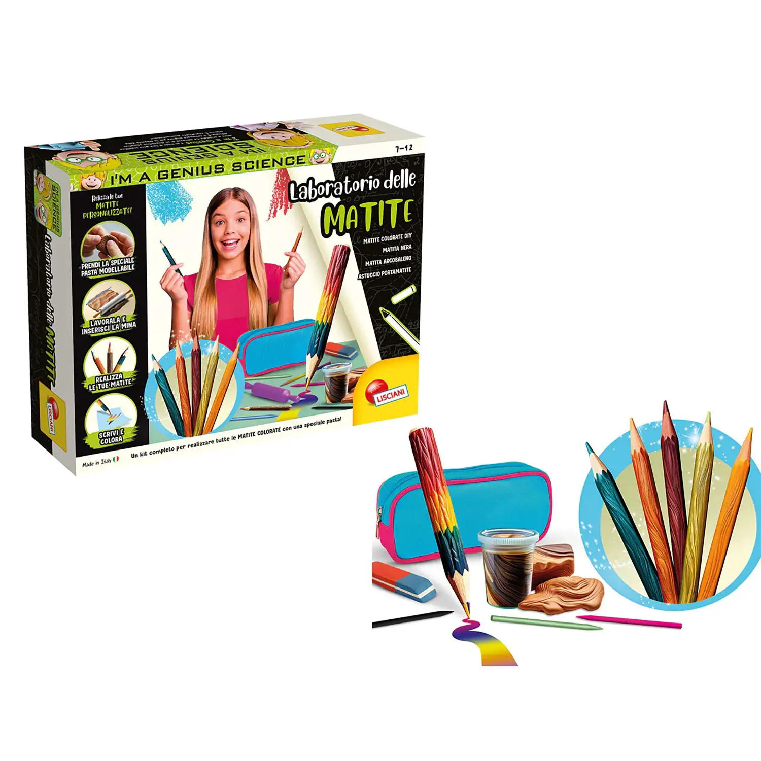 I’m A Genius Laboratorio Delle Matite – Crea le Tue Matite - creatività