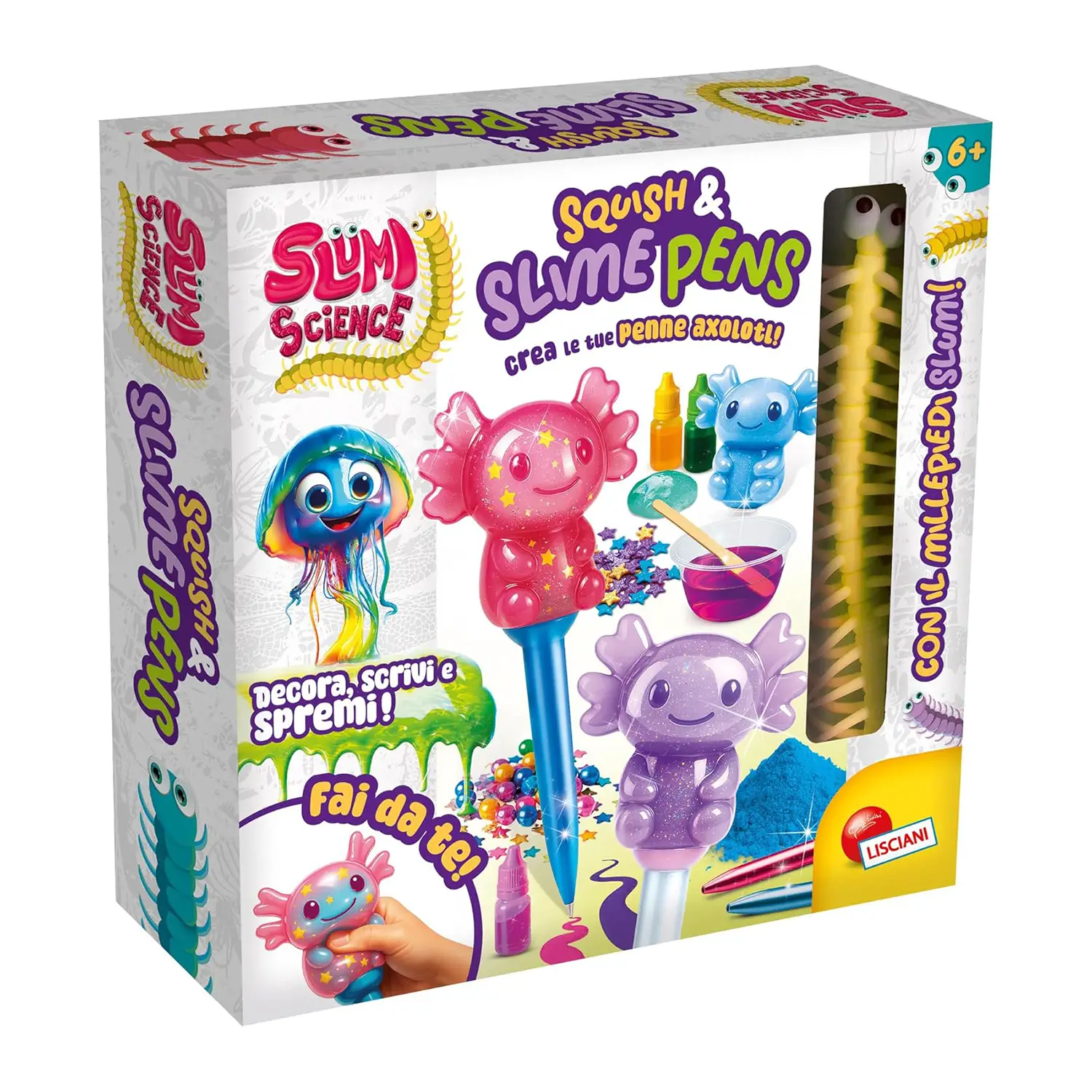 Slumi Squish and Slime Pens – Crea Penne Squishy e Slime DIY - creatività
