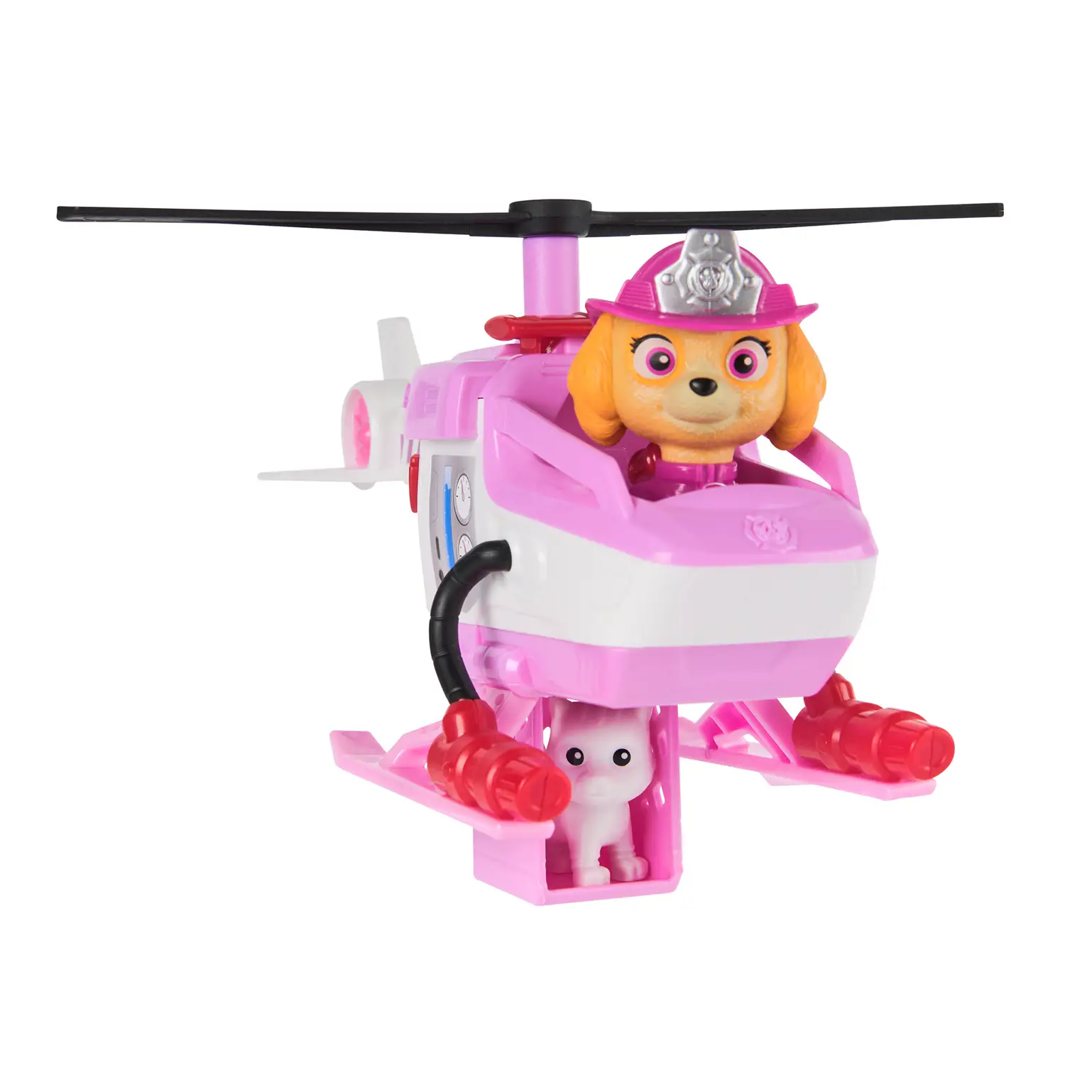 Paw Patrol Fire Rescue Skye – Elicottero con Cesta e Gattino - action figures ed accessori