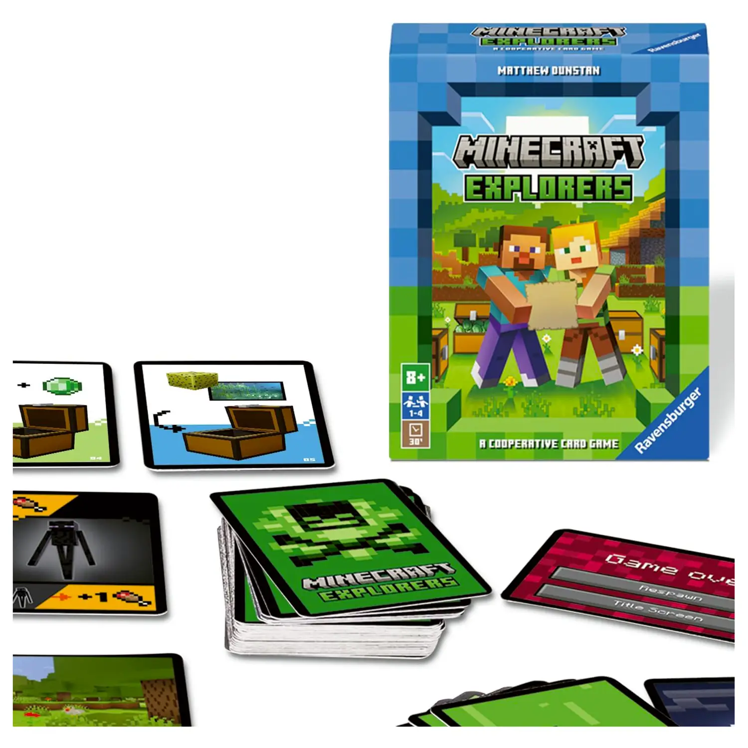 Minecraft Explorers, Gioco Di Carte Per Tutta La Famiglia - Giochi di società