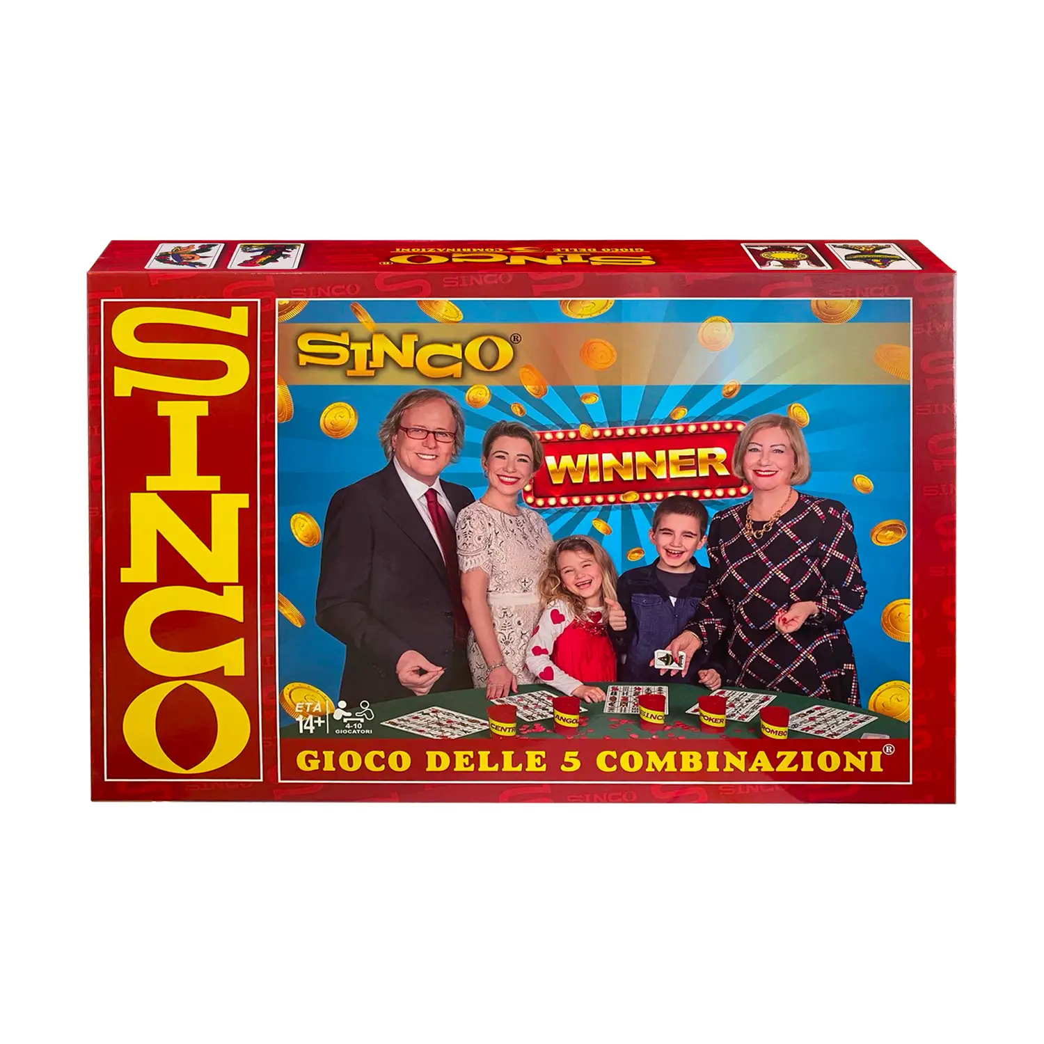 Sinco, Carte piacentine, Gioco delle 5 Combinazioni - giochi di società