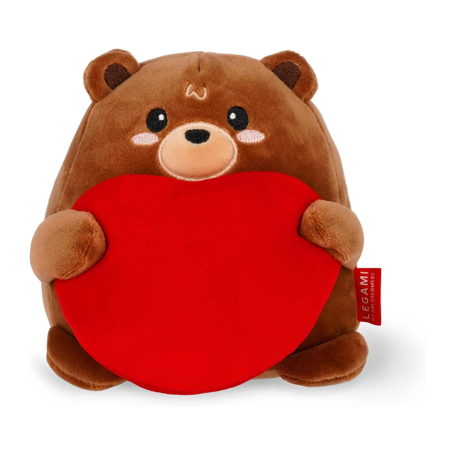 Peluche Legami Teddy Bear Mini Super Morbido con Cuore - peluches 0/36 mesi