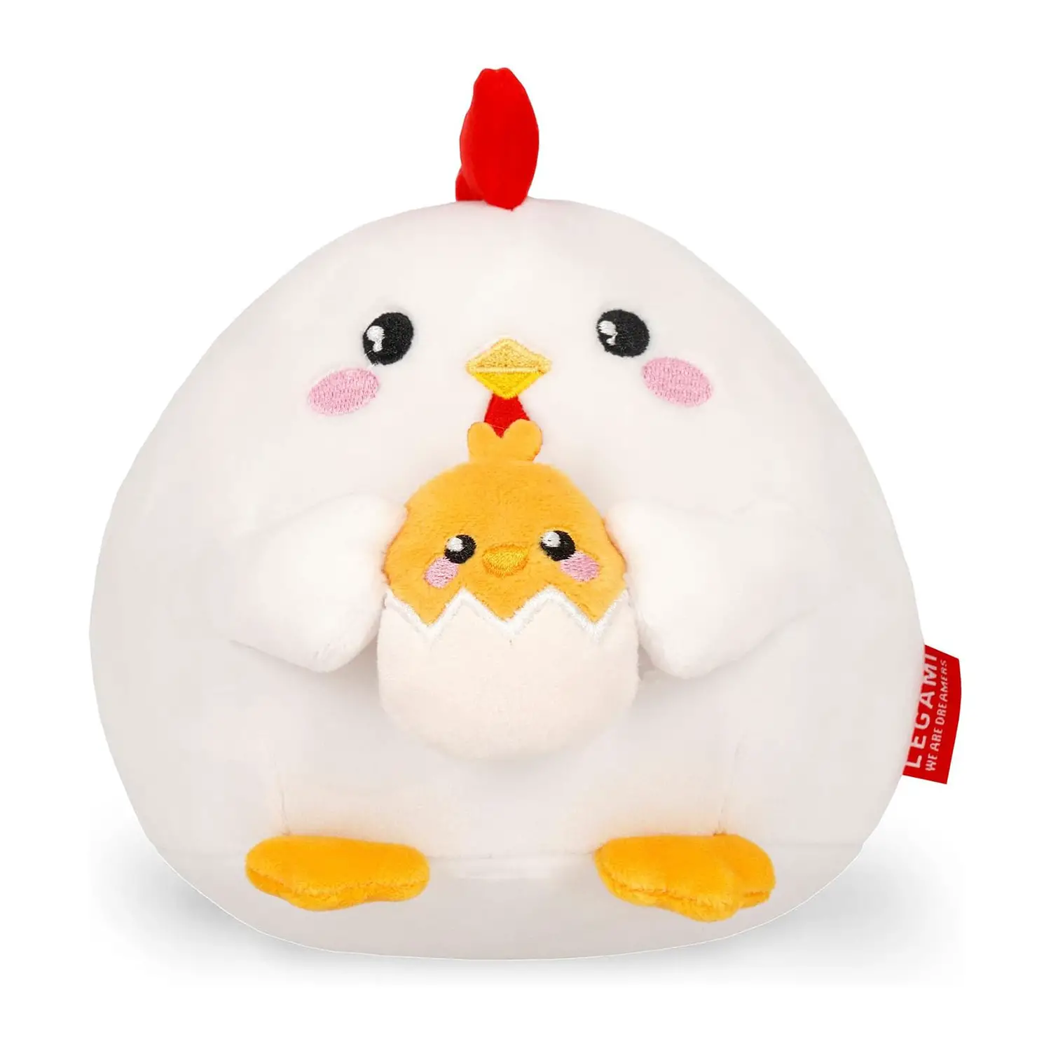 Peluche Legami Hen Mini Super Morbido con Carta d’Identità - peluches 0/36 mesi