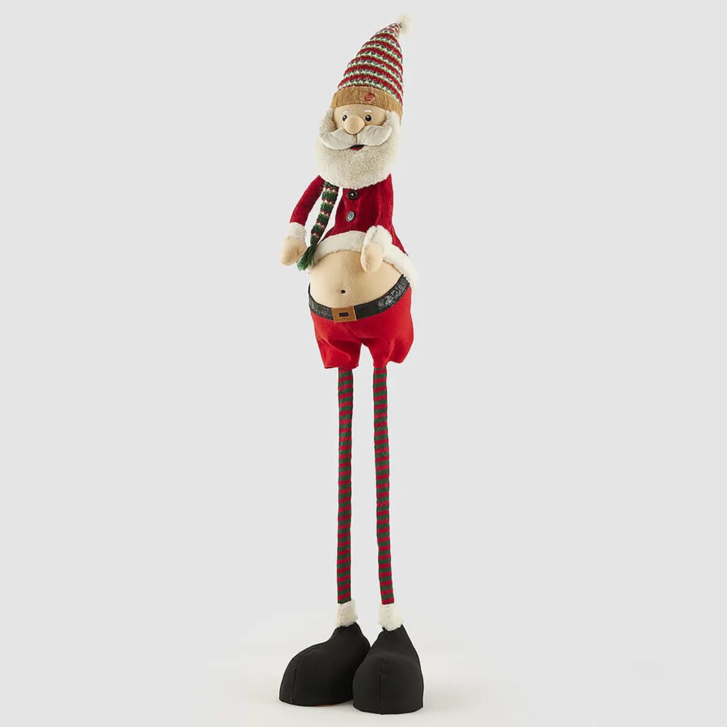Babbo Natale Telescopico con Musica H94cm EDG - addobbi casa