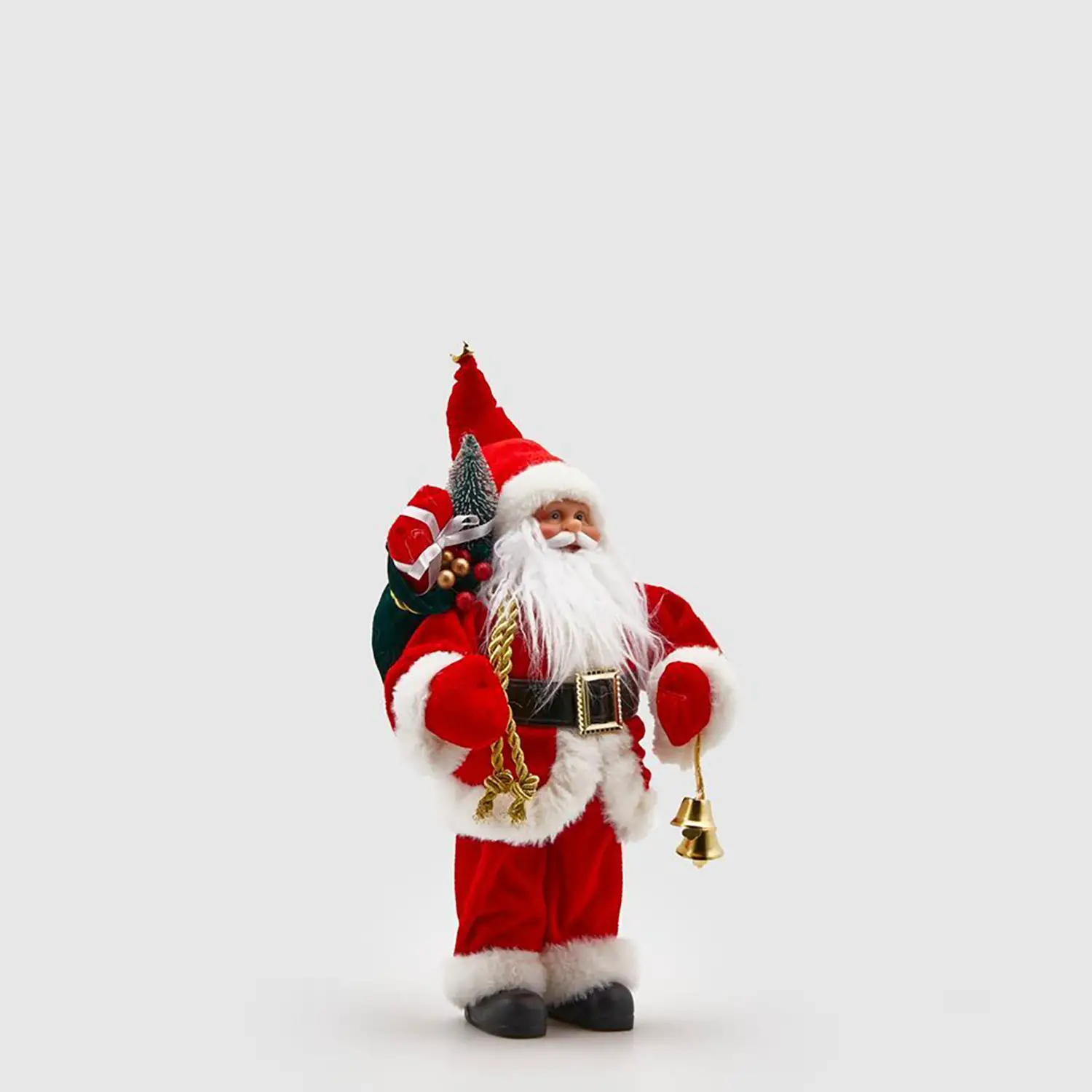 Babbo Natale con Campane H30 cm – Decorazione Natalizia EDG Enzo De Gasperi - addobbi casa