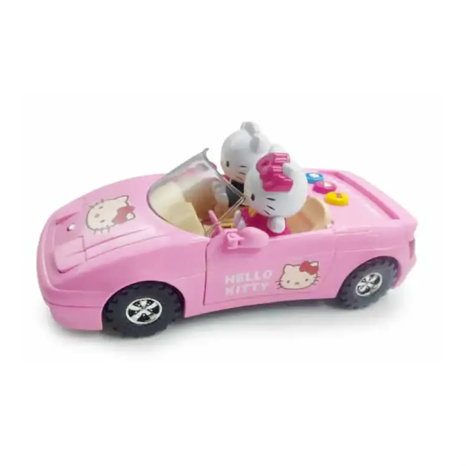 Hello Kitty Auto Cabrio Con Luci E Suoni - Bambole e accessori