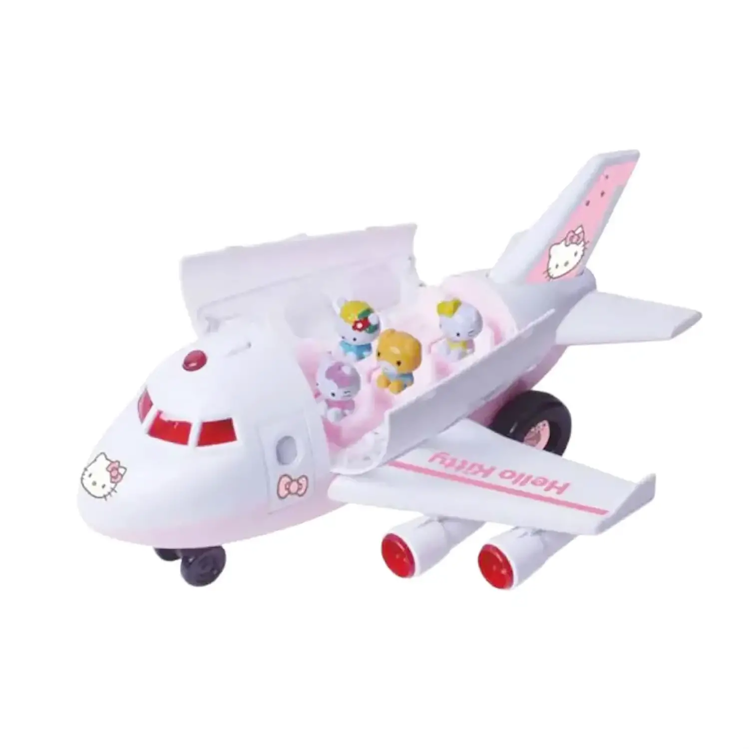 Hello Kitty Aereo Luci E Suoni Con 4 Personaggi - Bambole e accessori