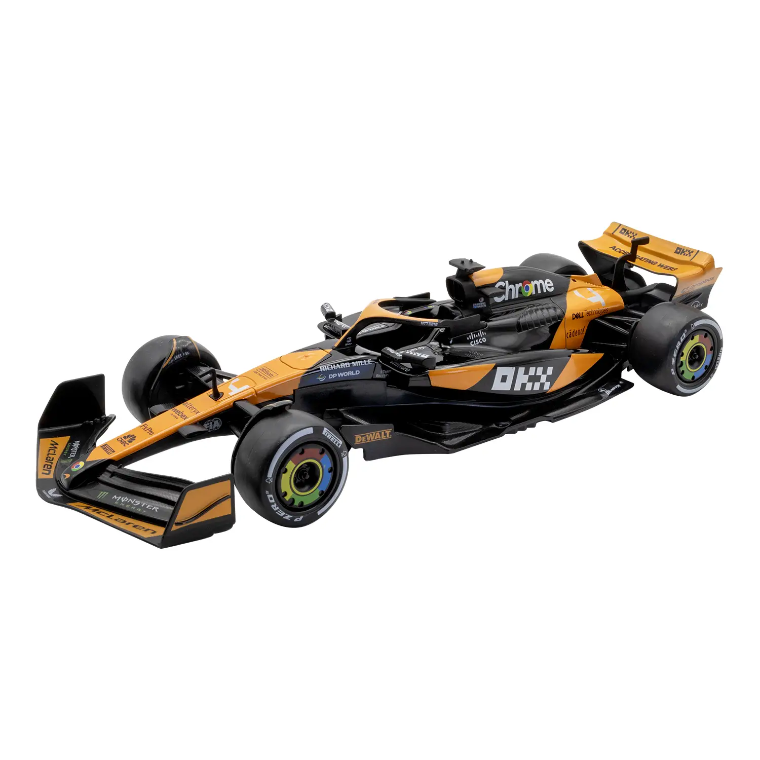 Auto 1:18 Mclaren F1 Arancione/Nera - modellini