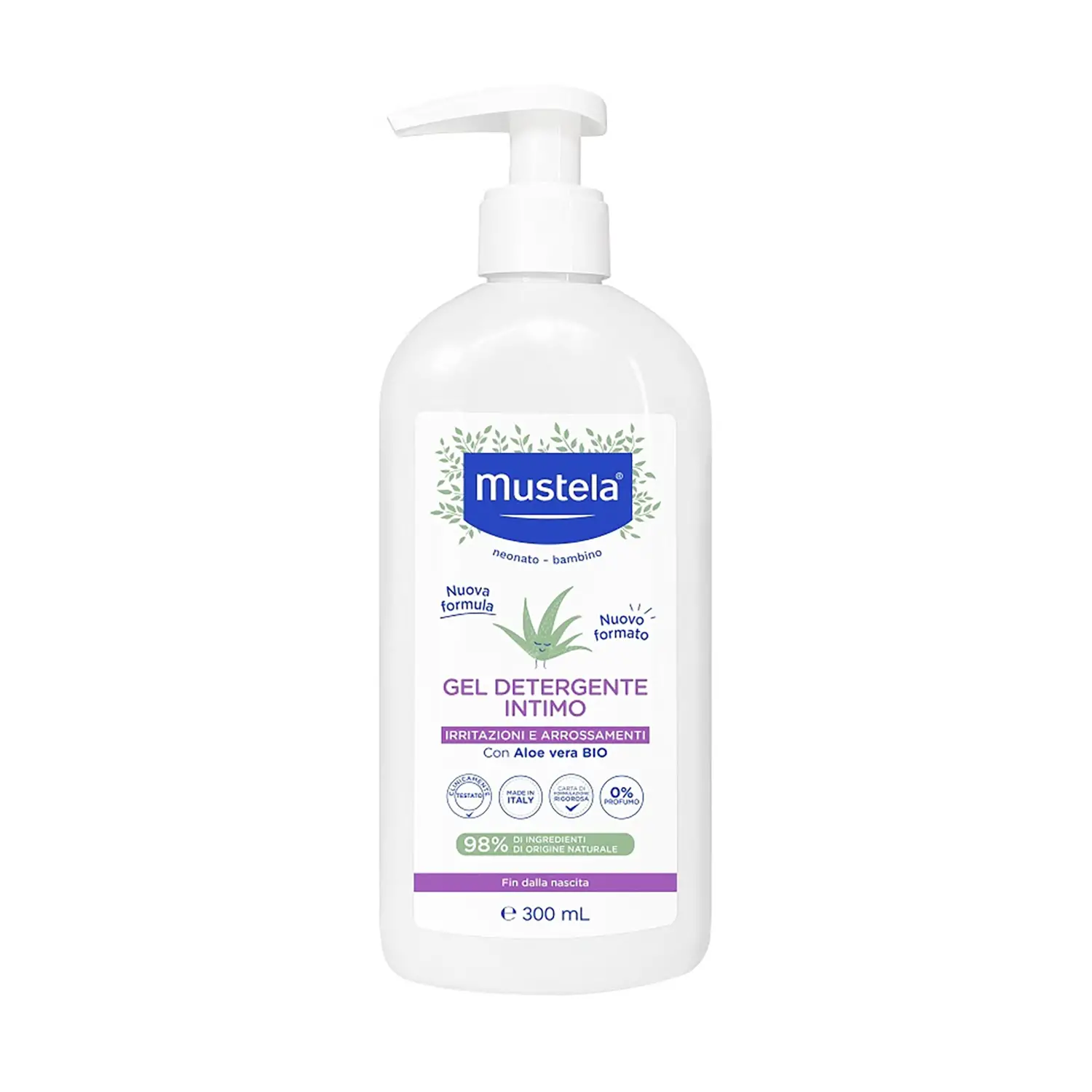 Mustela Gel Detergente Intimo 300ml - cosmesi e igiene