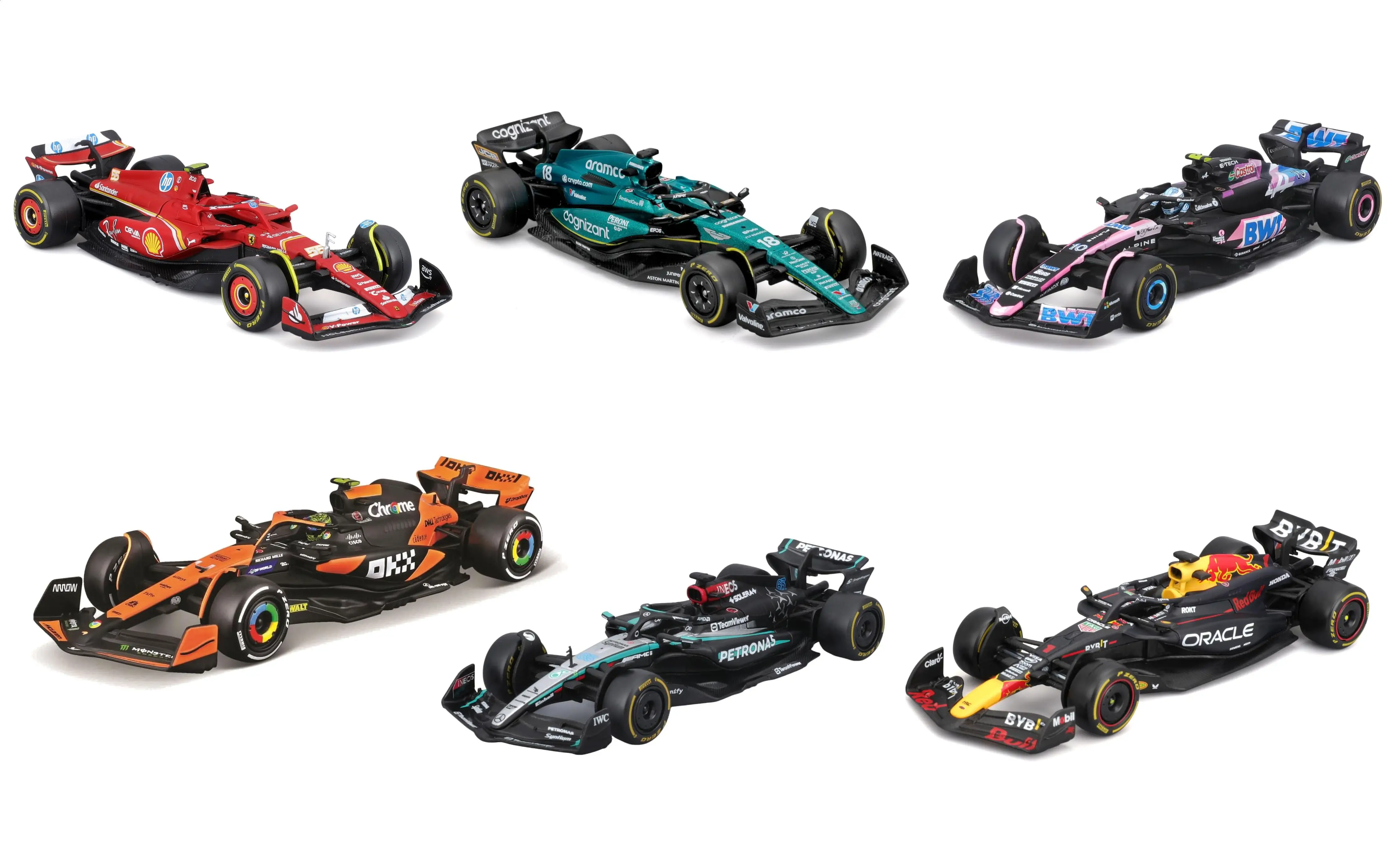 Auto Die Cast F1 2024 Modelli Assortiti Scala 1:43 - auto