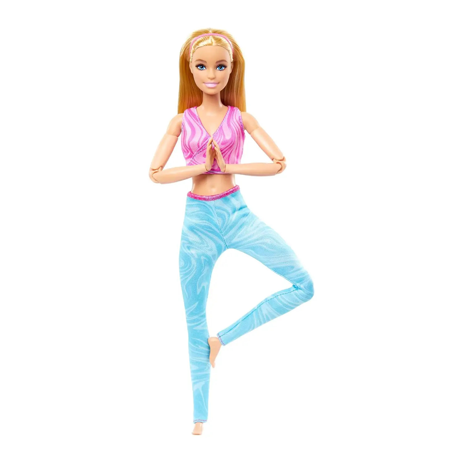 Barbie Made to Move Snodata – Bambola Articolata Sportiva HRH27 - collezionabili bambina