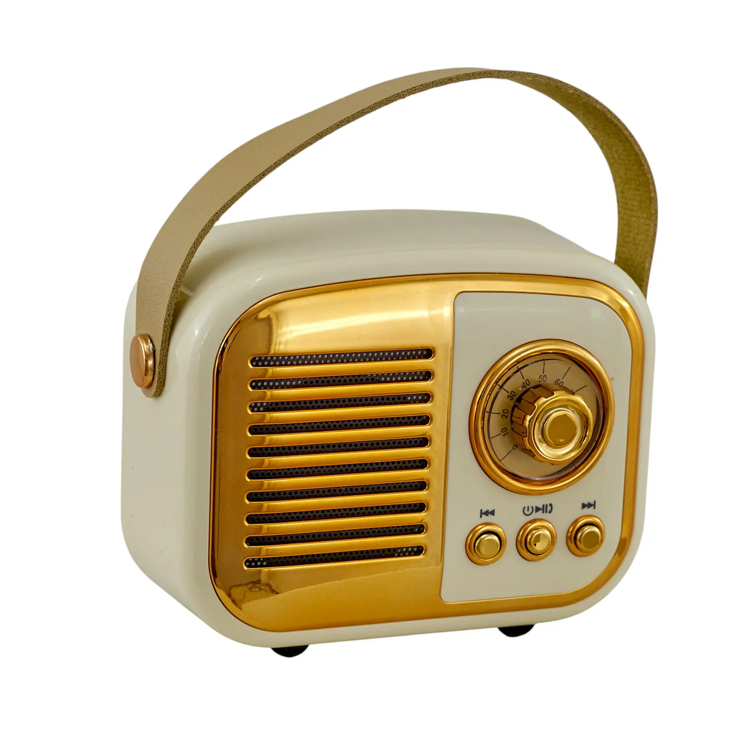 Radio Classic Bluetooth Vintage Panna - tech e accessori