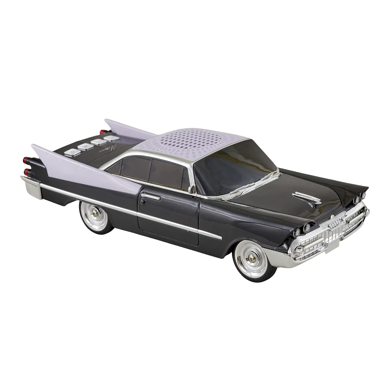 Speaker Bluetooth Auto Americana Nera Vintage con Radio FM - tech e accessori