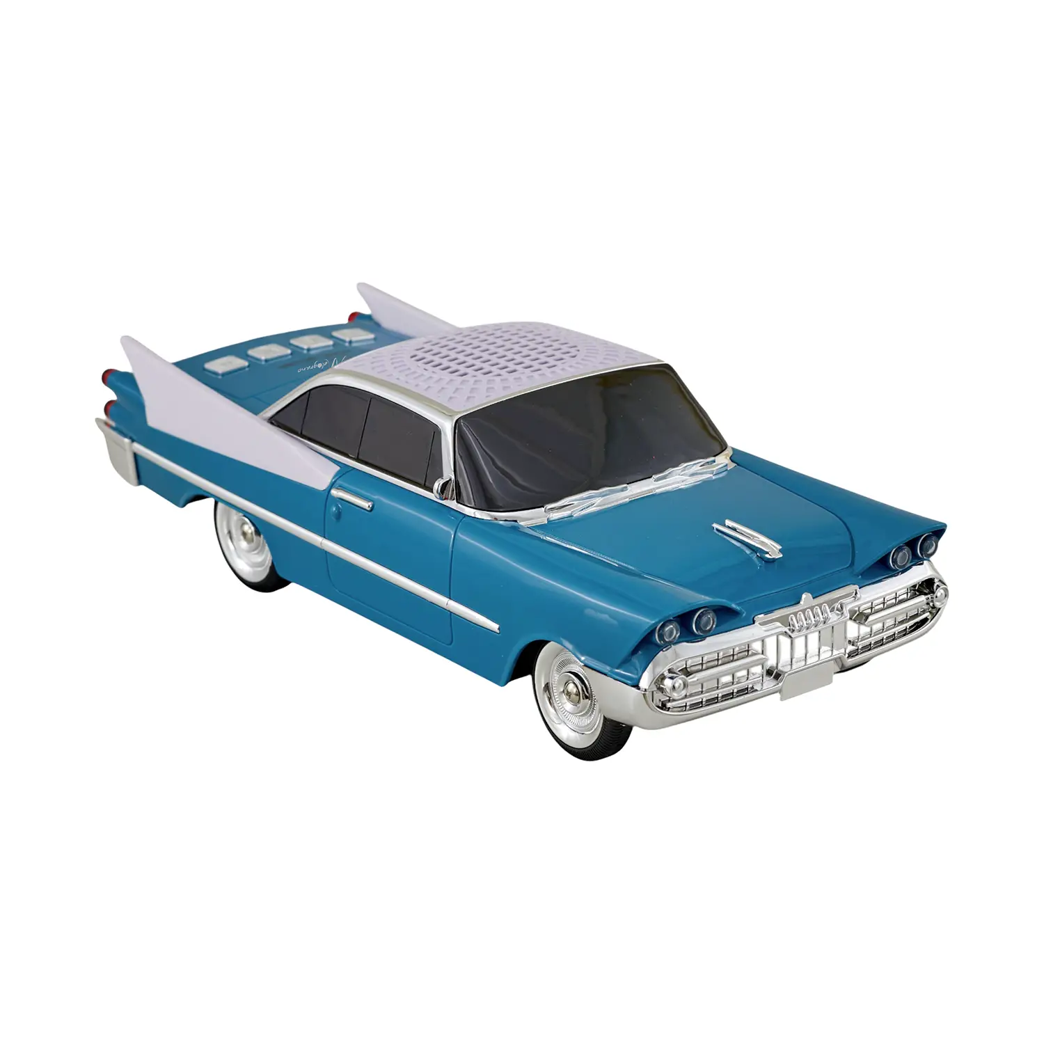 Speaker Bluetooth Auto Americana Turchese Vintage con Radio FM - tech e accessori