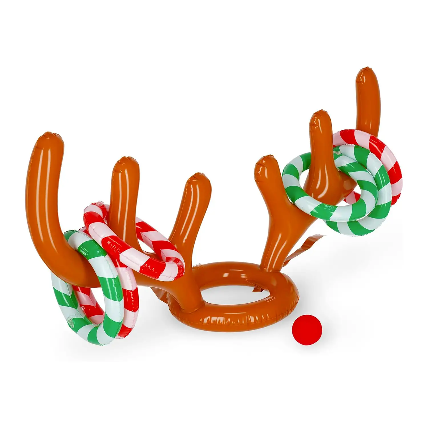 Legami - Oh My Deer Reindeer Gioco Lancio Degli Anelli Gonfiabile - Giochi di Abilità