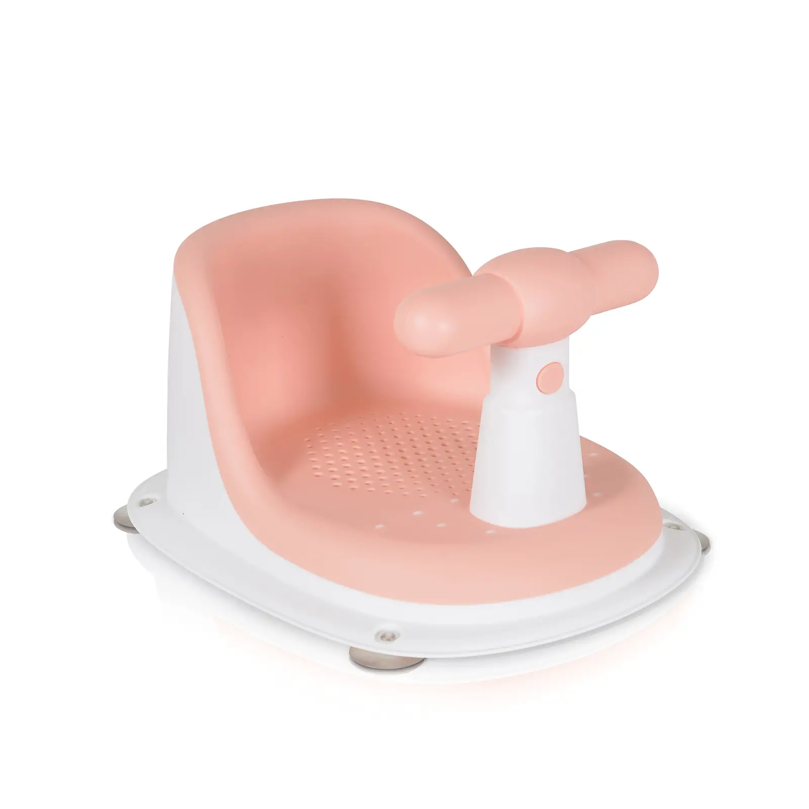 Moni Bernie Seggiolino da Bagno Rosa, Antiscivolo, Sicurezza e Comfort - vasini e riduttori