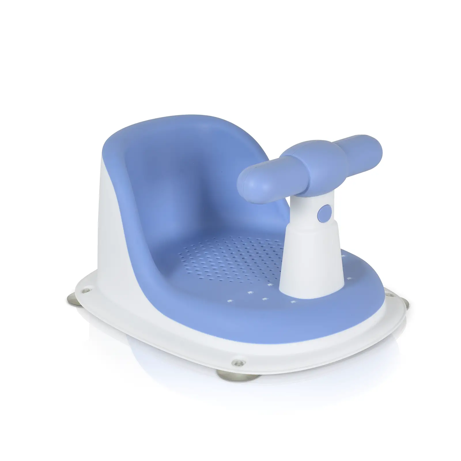 Moni Bernie Seggiolino da Bagno Blu, Antiscivolo, Sicurezza e Comfort - vasini e riduttori