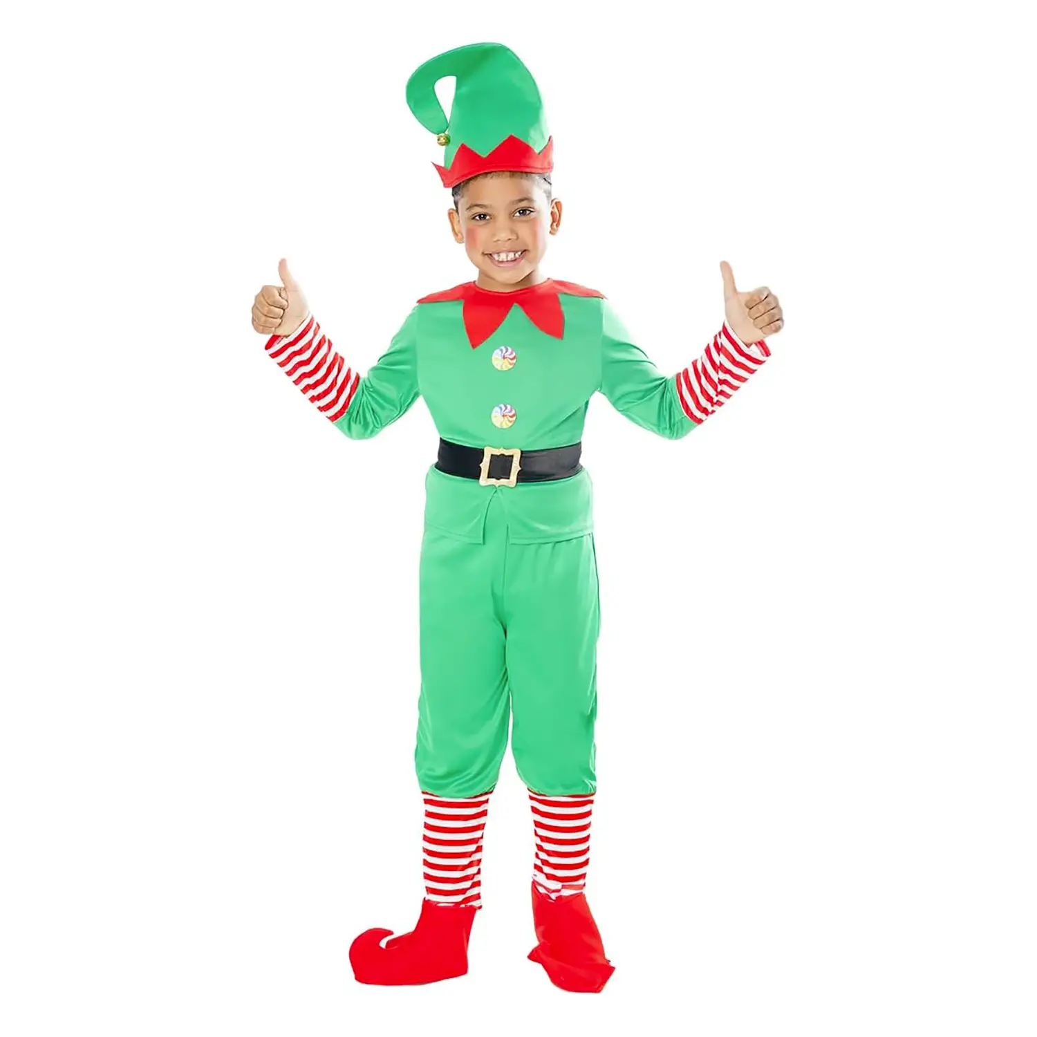 Costume Elfo Bambino - Taglia XS - 5/6 Anni - abiti bambino e bambina