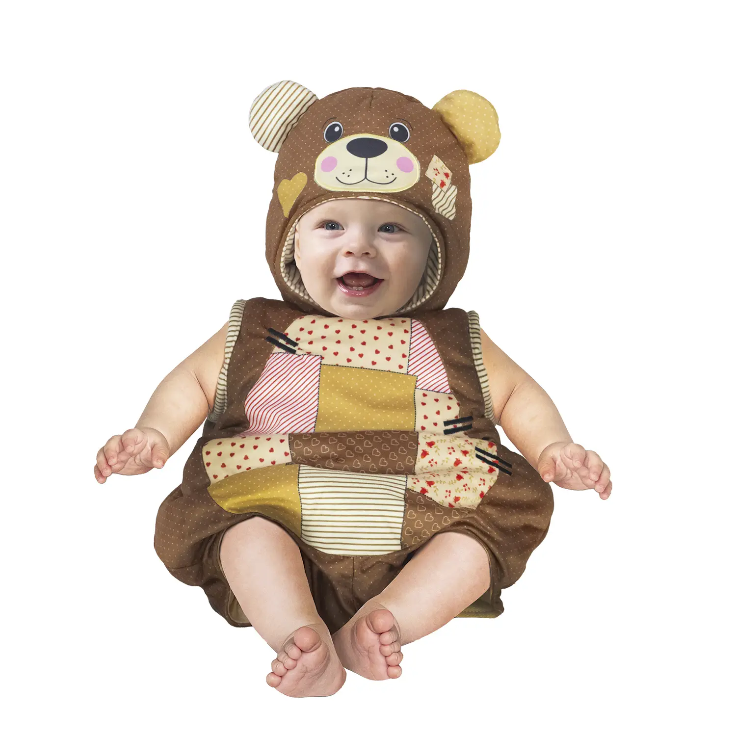 Costume Orsetto Saccotto - Taglia 6/12 Mesi - abiti bambino e bambina