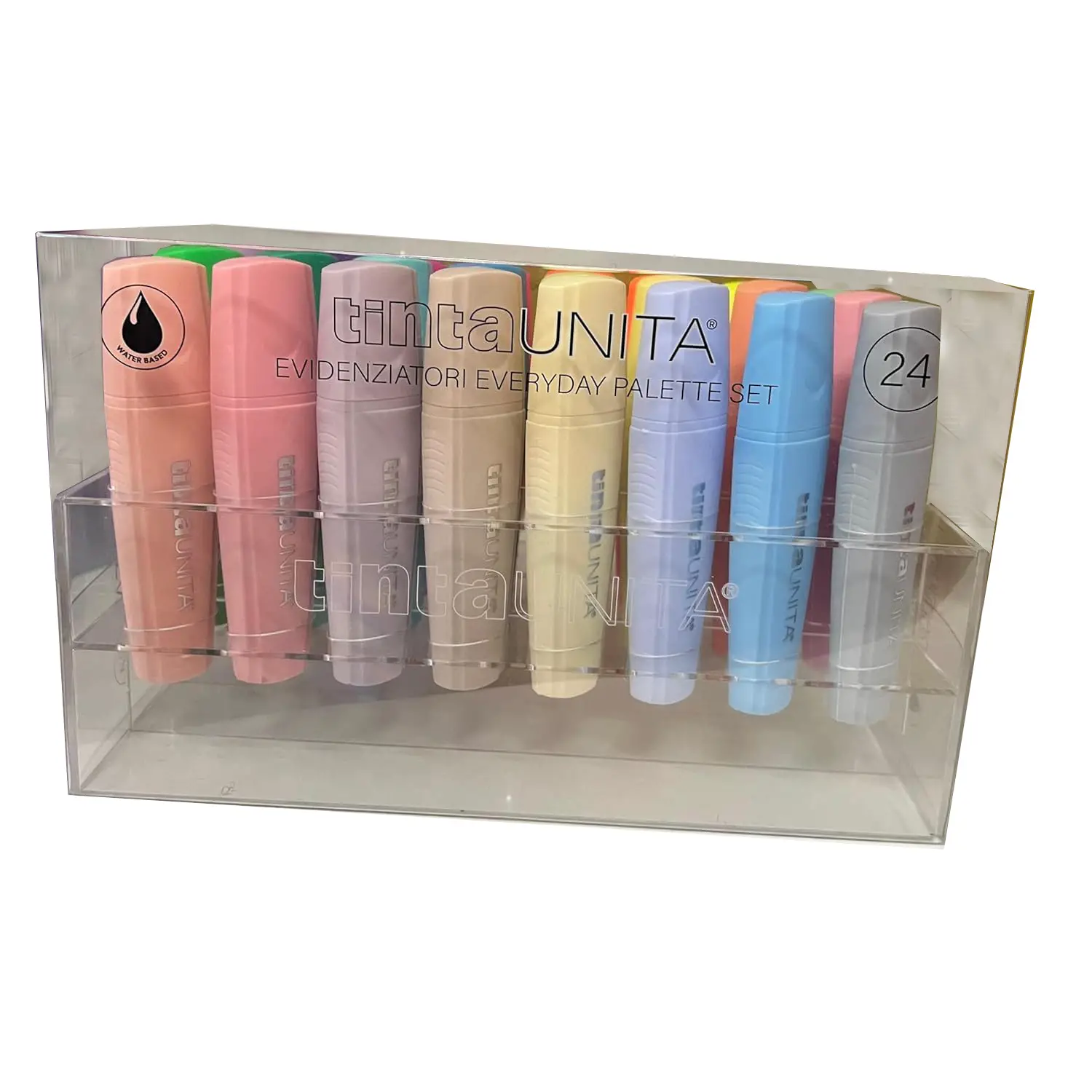Set Evidenziatori Everyday Palette 24 Colori - penne pennarelli ufficio