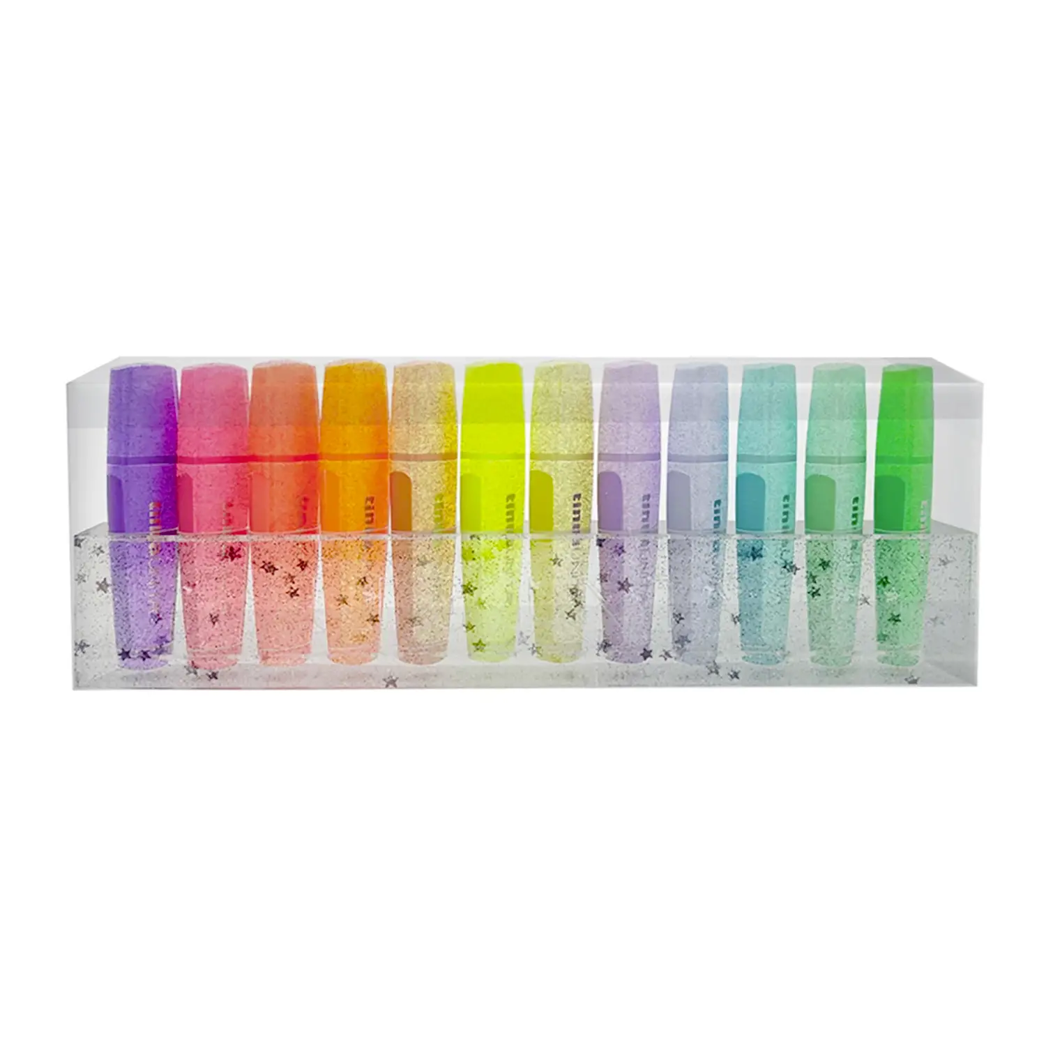 Set Evidenziatori Glimmer Palette 12 Colori - penne pennarelli ufficio