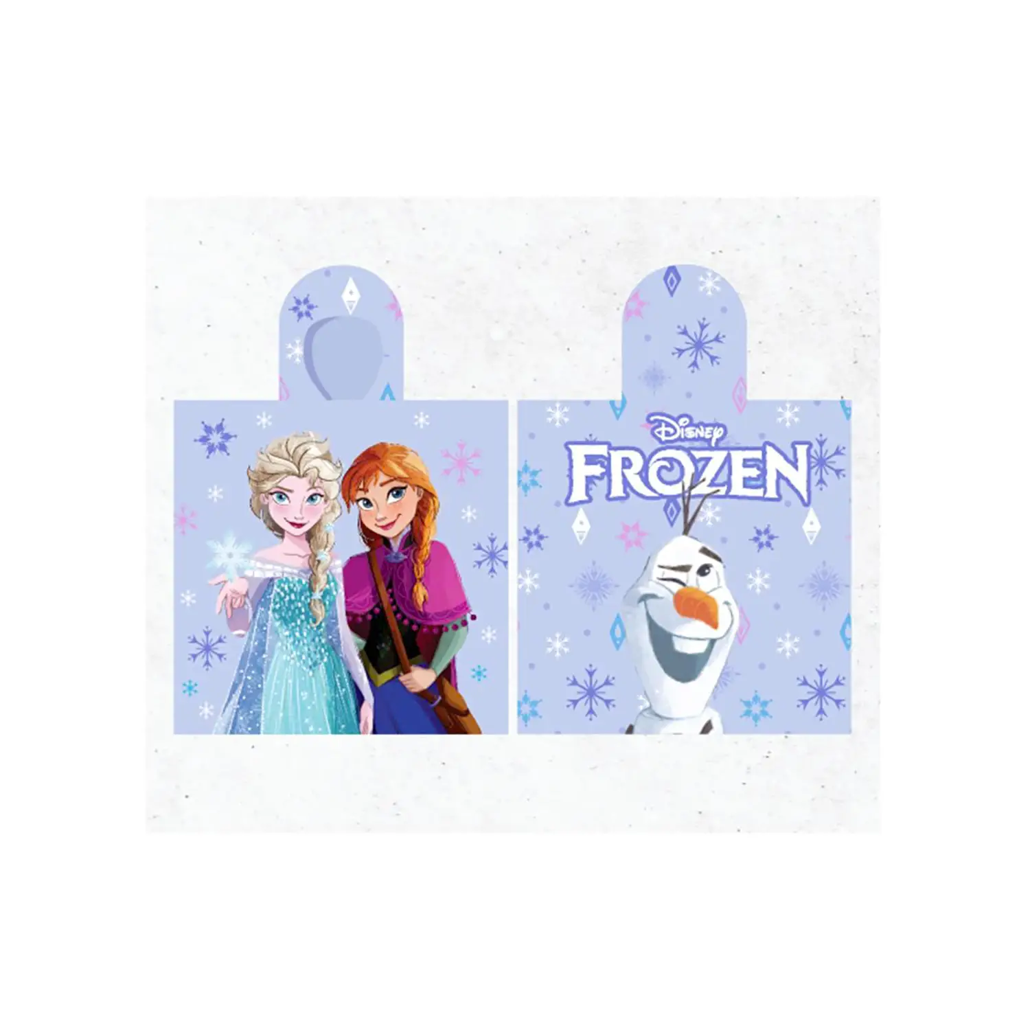 Poncho Frozen Misura Maxi 60x60 -