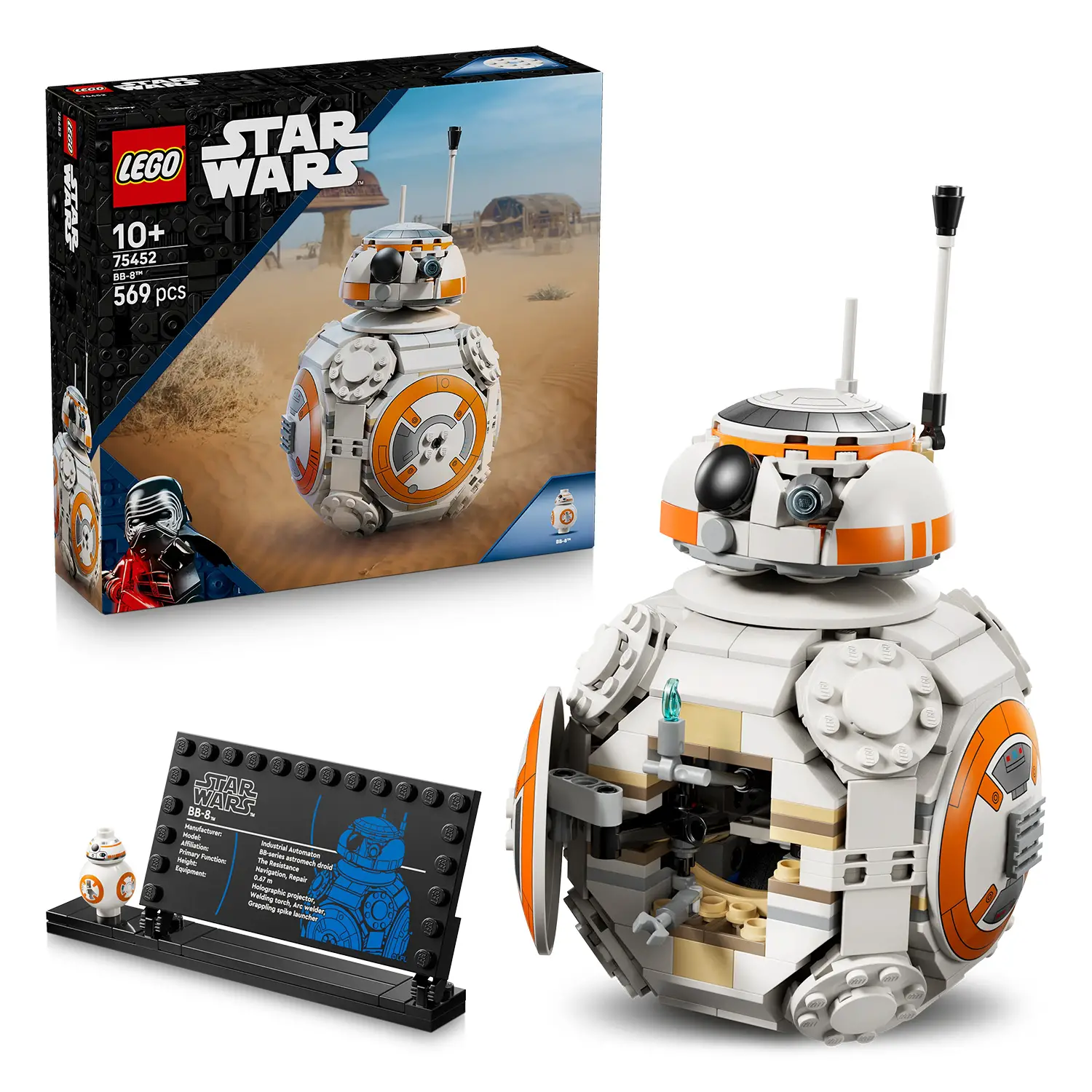 LEGO Star Wars BB-8 Droide Astromeccanico 75452 - lego