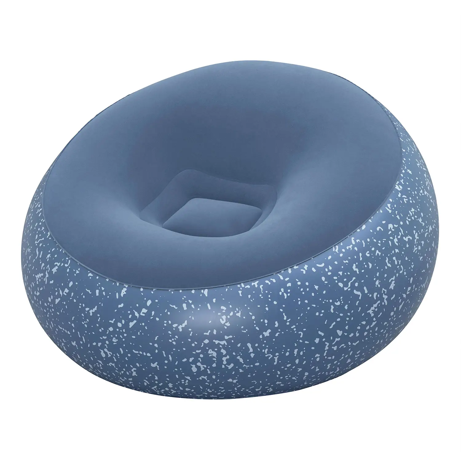 Pouf Gonfiabile Per Esterno - Interno Blu - estivo mare