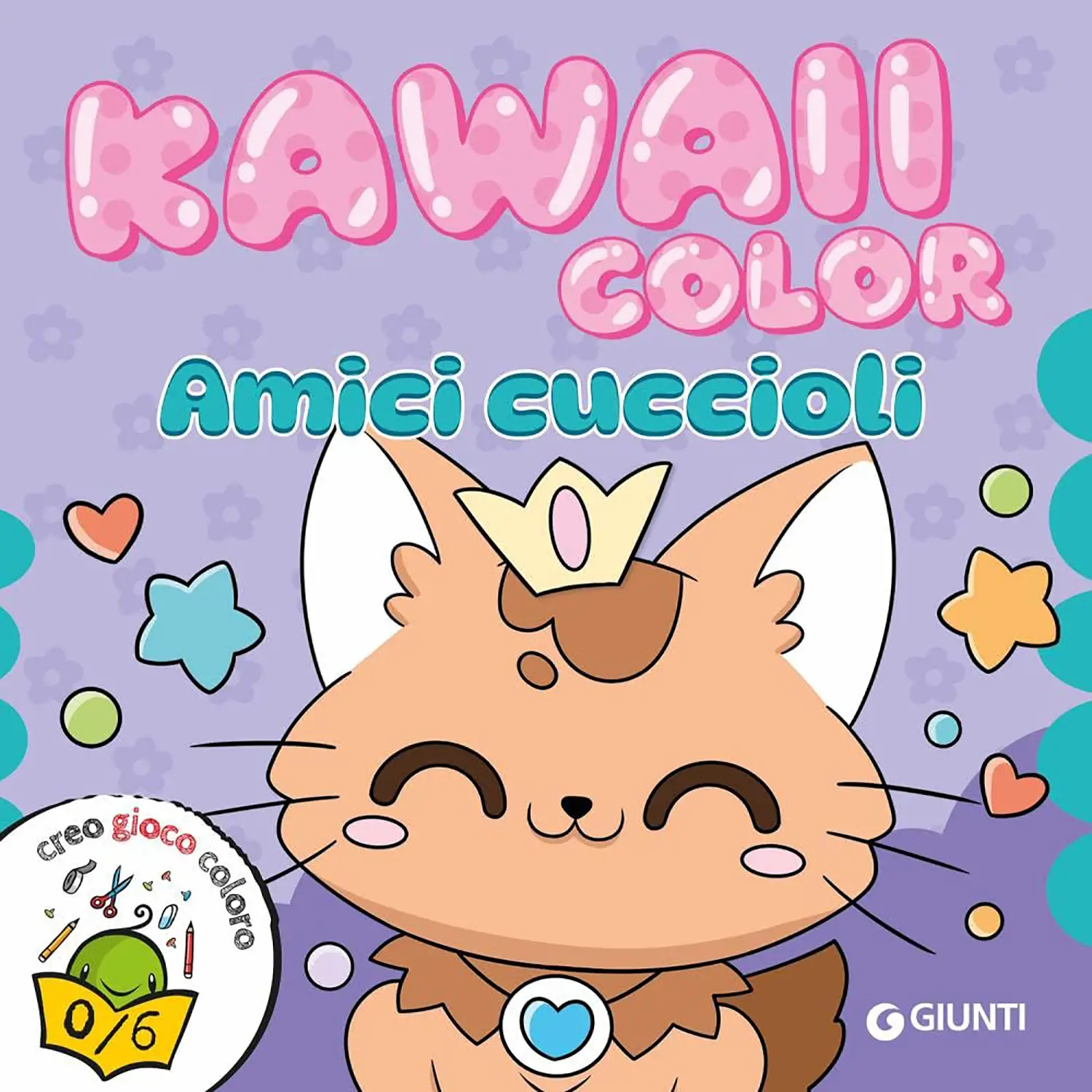 Libro Kawaii Color Amici Cuccioli Da Colorare - Prima biblioteca